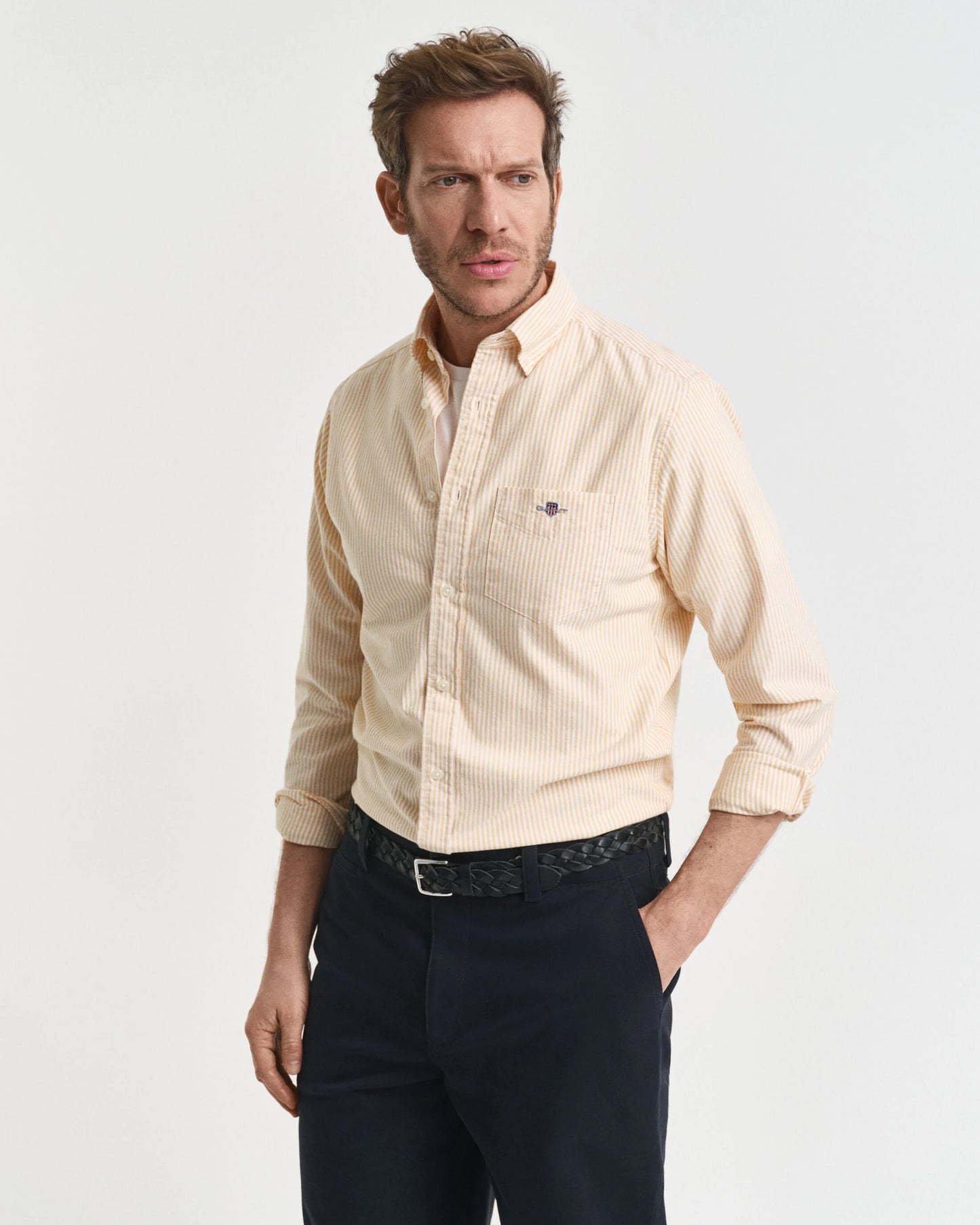 REGULAR CLASSIC OXFORD STRIPE SHIRT