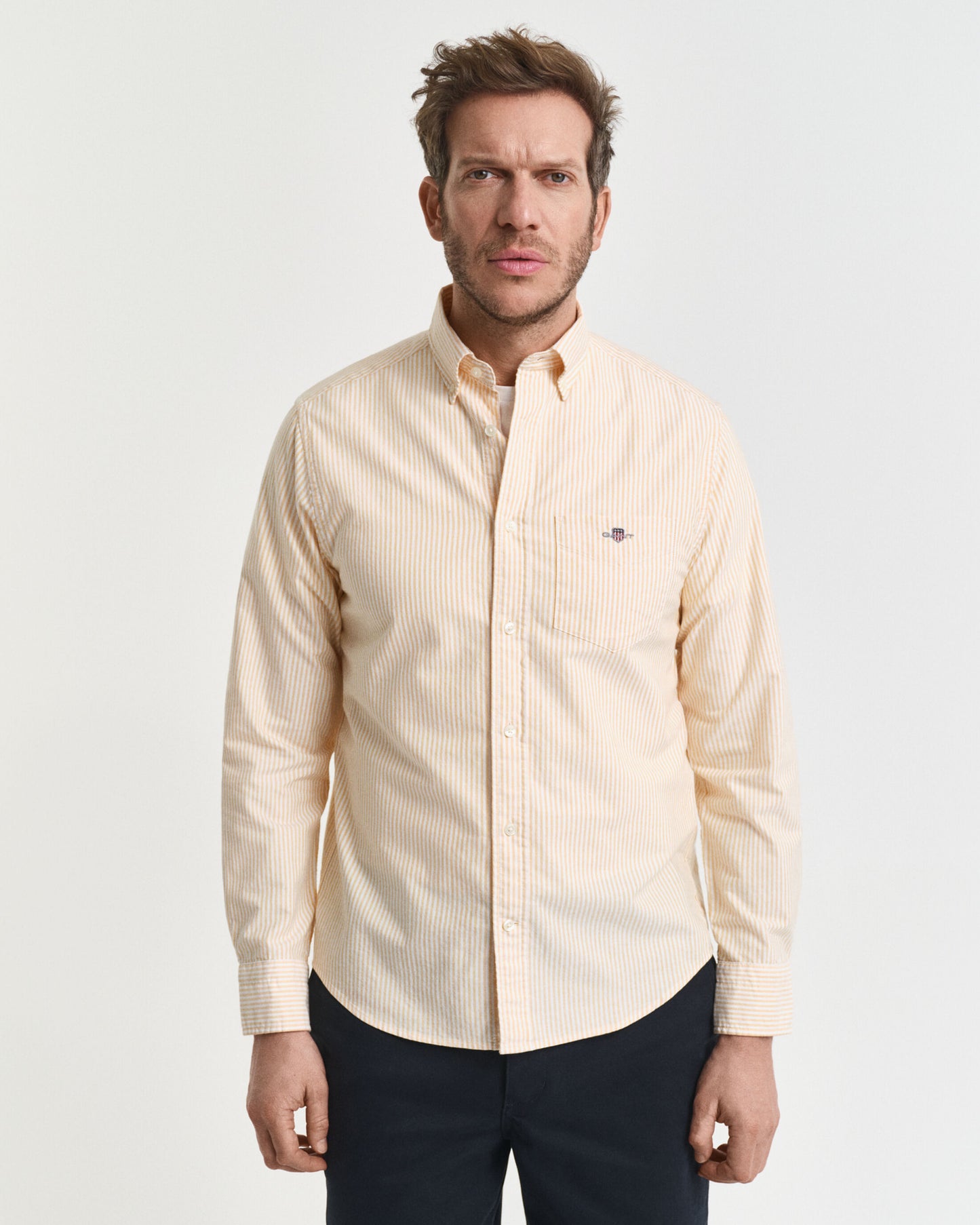 REGULAR CLASSIC OXFORD STRIPE SHIRT