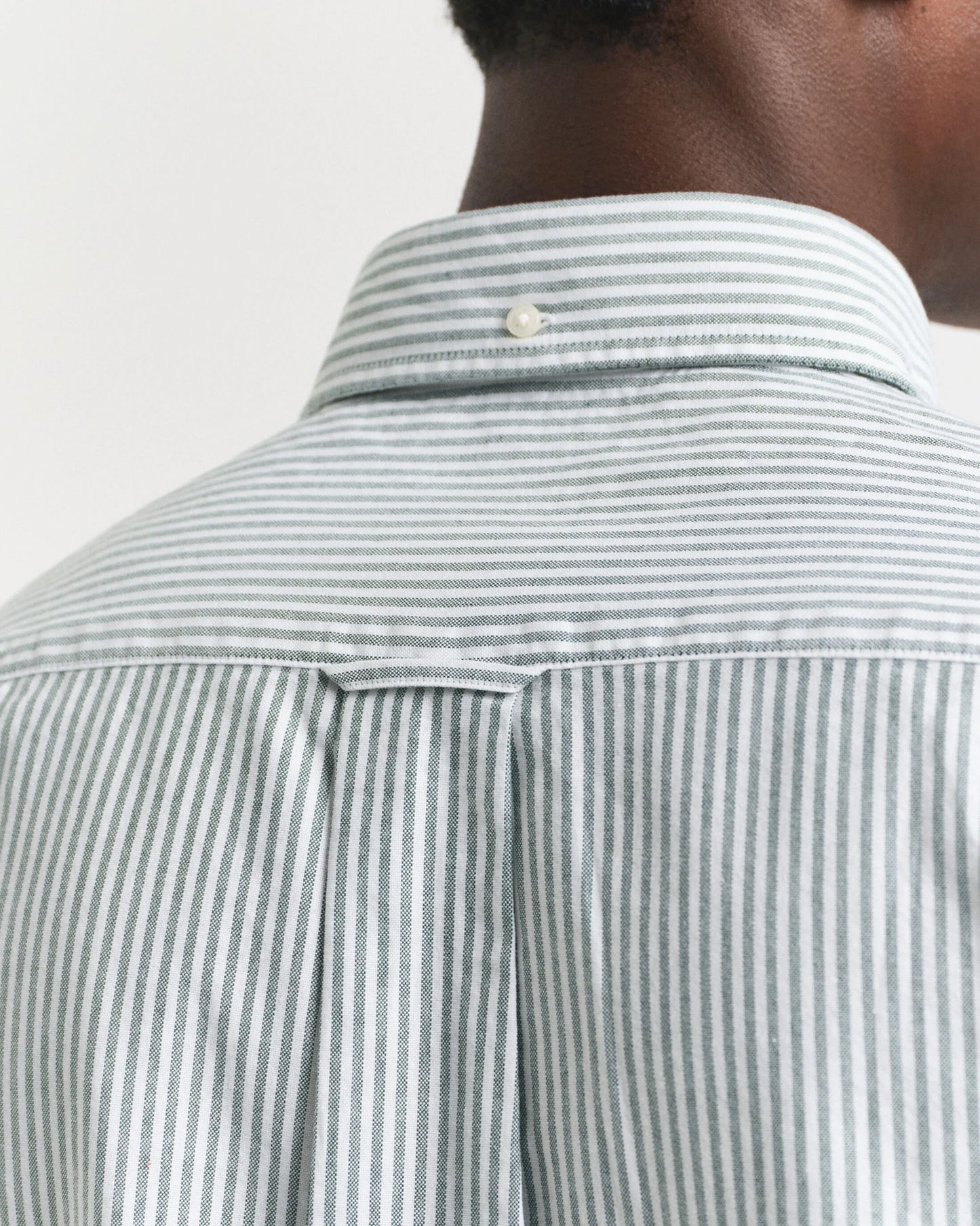 Regular Fit Banker Stripe Oxford Shirt