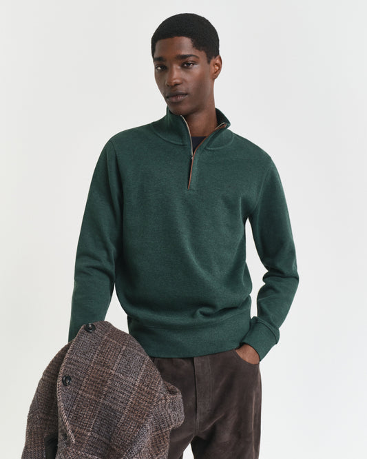 Sacker Rib Half-Zip Sweatshirt