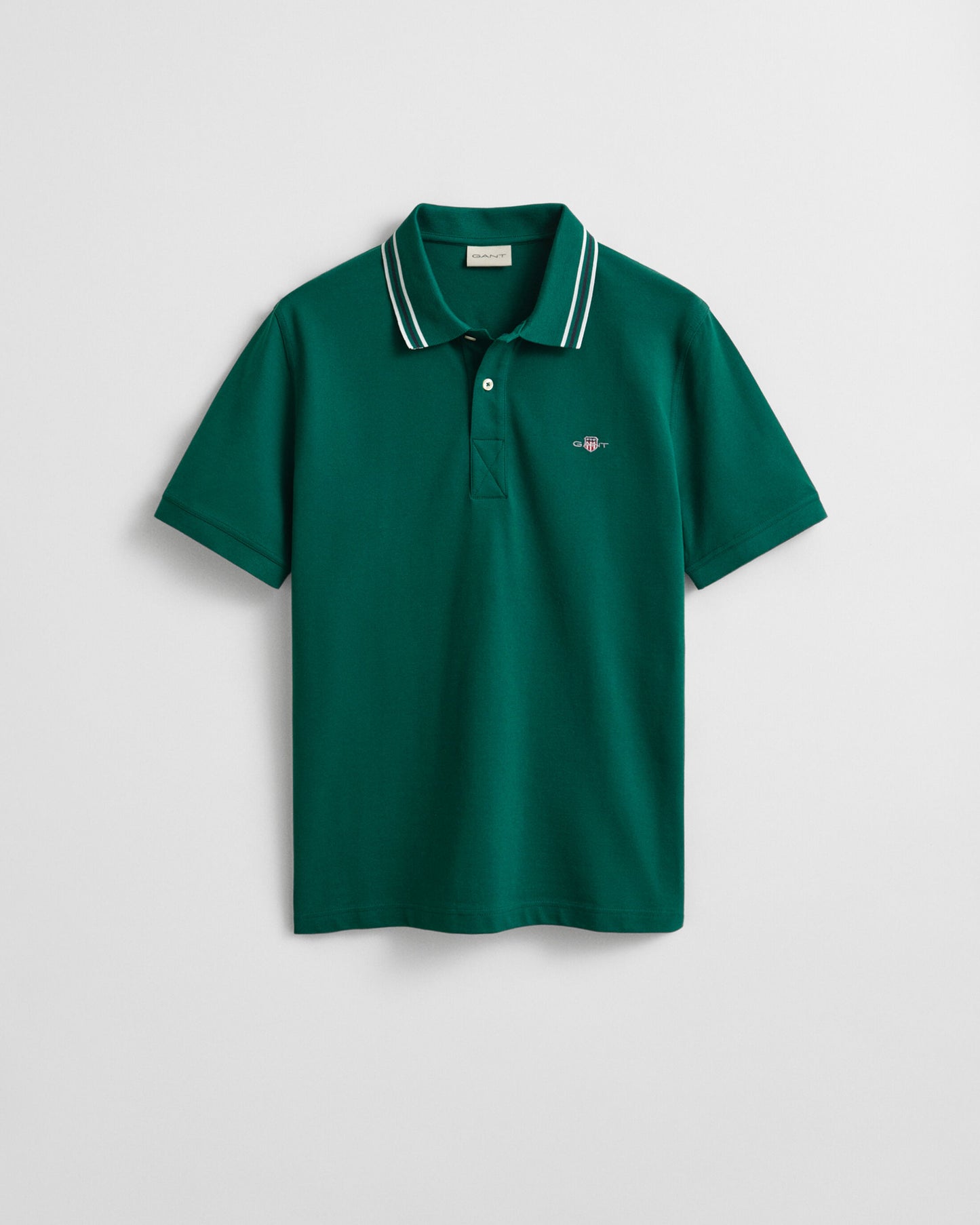 Collar Tipping Short Sleeve Polo
