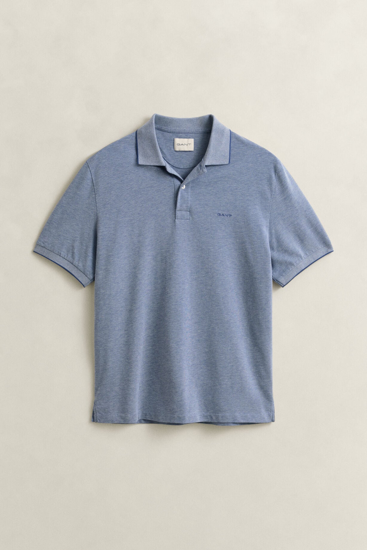 2 Tone  Short Sleeve Polo