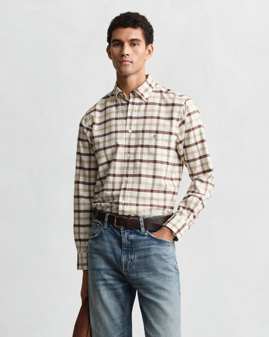Regular Oxford Check Shirt