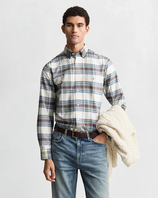 Regular Oxford Check Shirt
