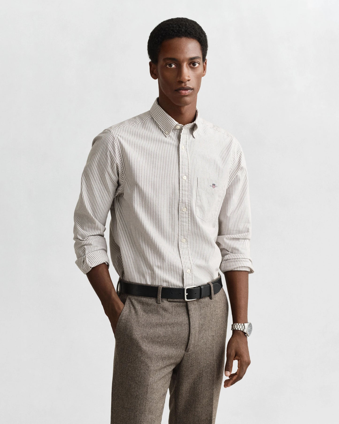 Regular Classic Oxford Stripe Shirt