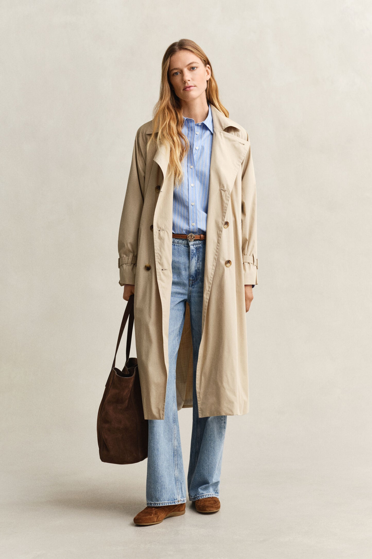 Regular Poplin Stripe Shirt