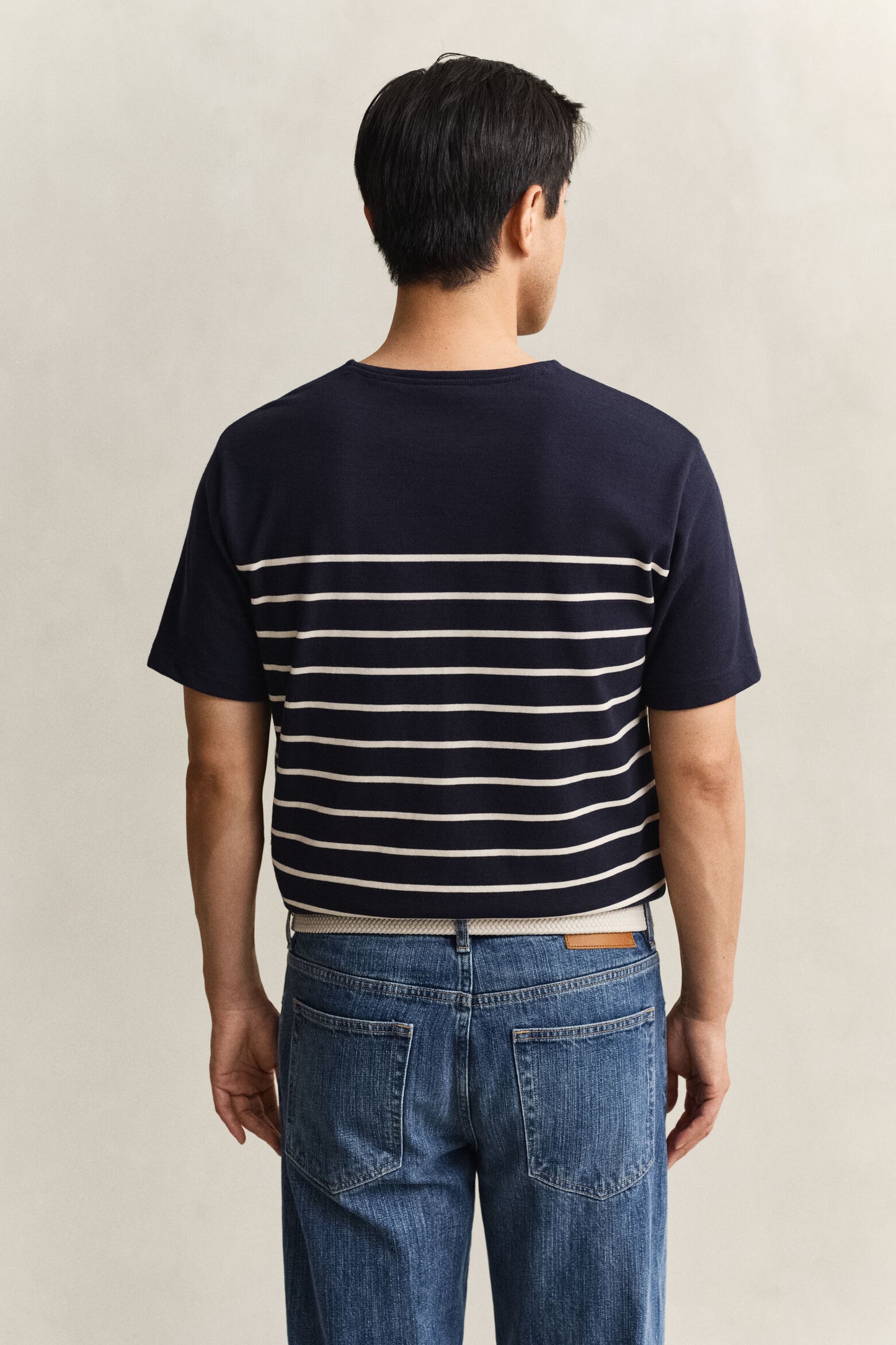 Placed Stripe Short Sleeve Tshirt