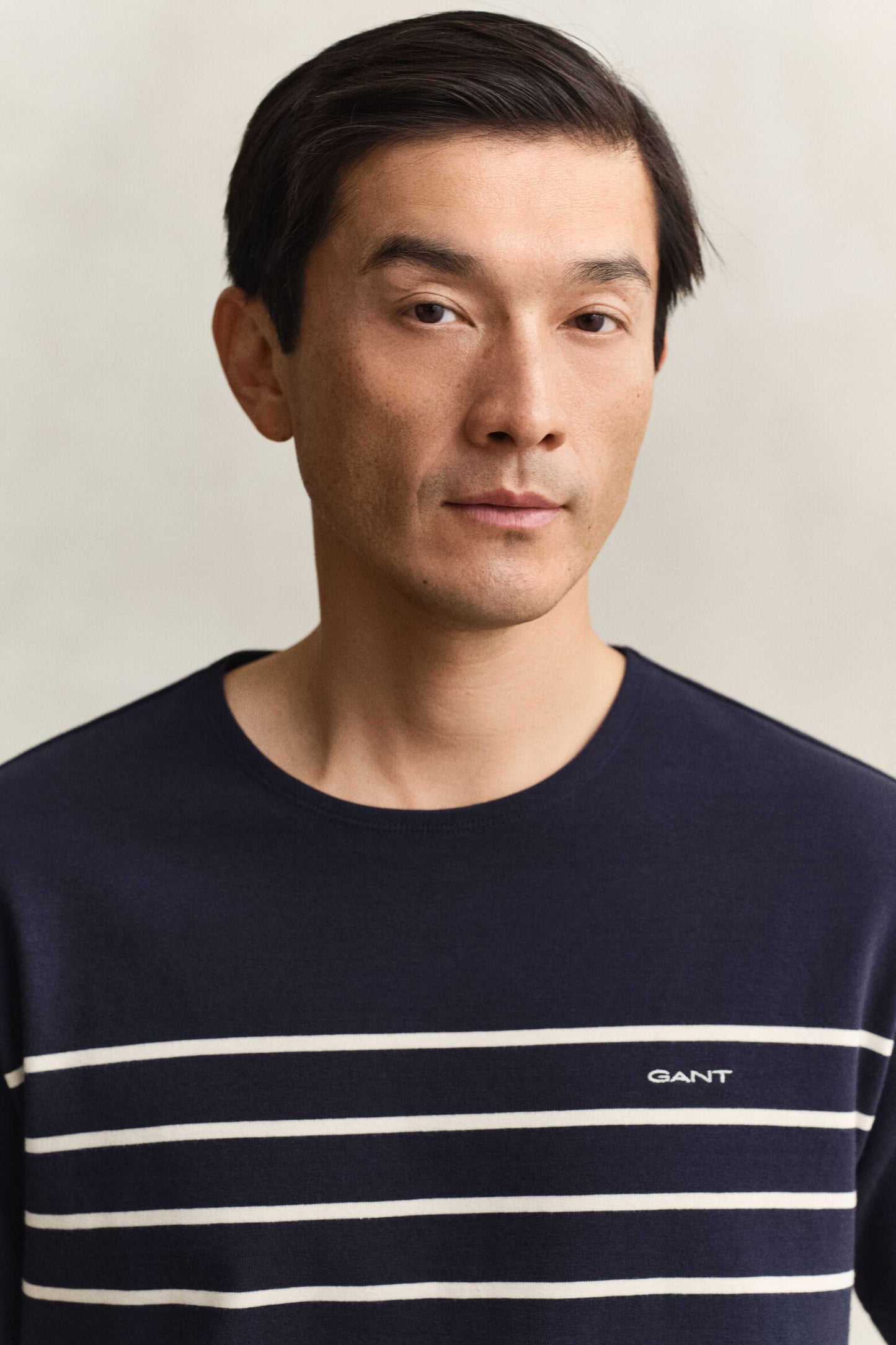 Placed Stripe Short Sleeve Tshirt