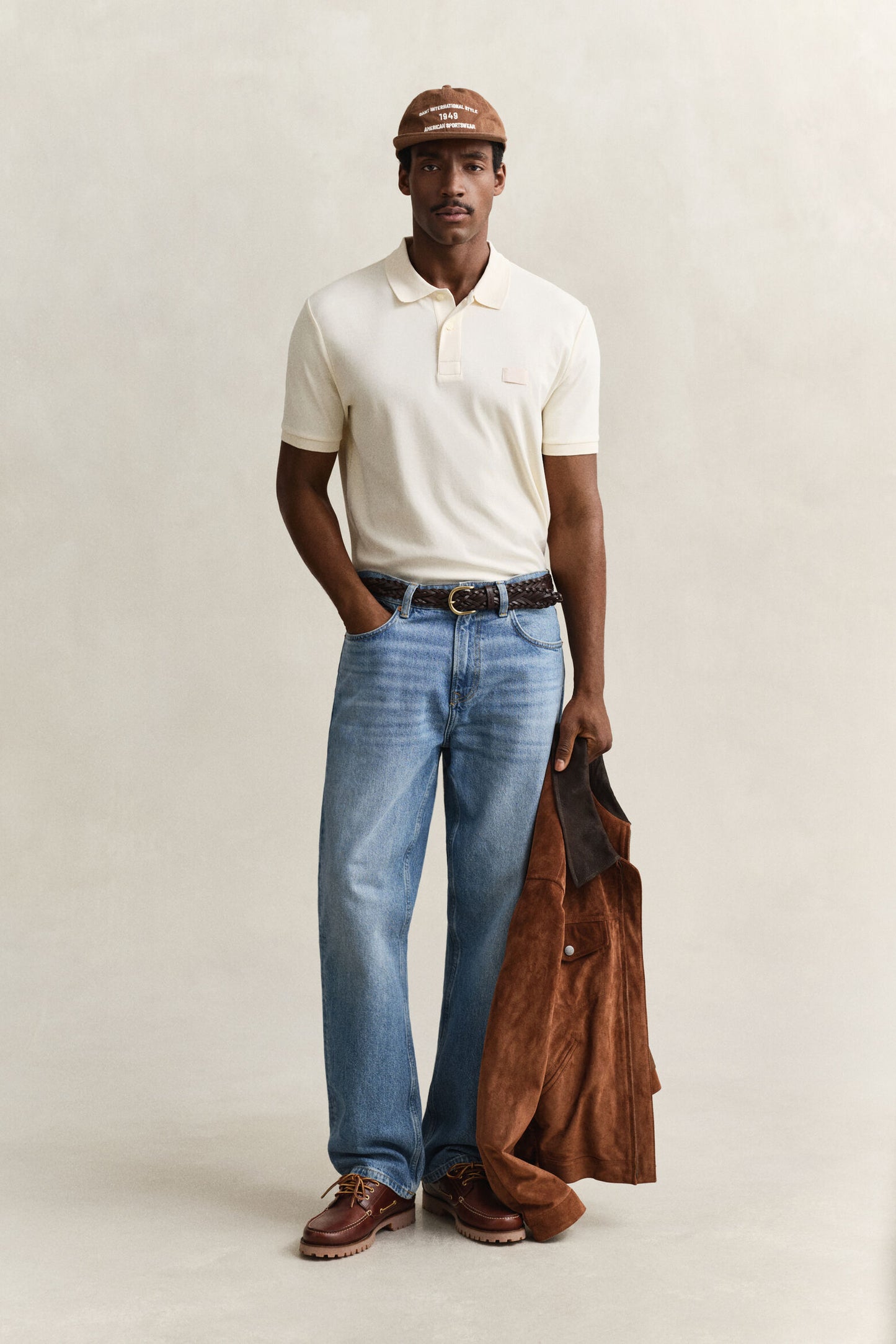 Striped Short Sleeve Polo