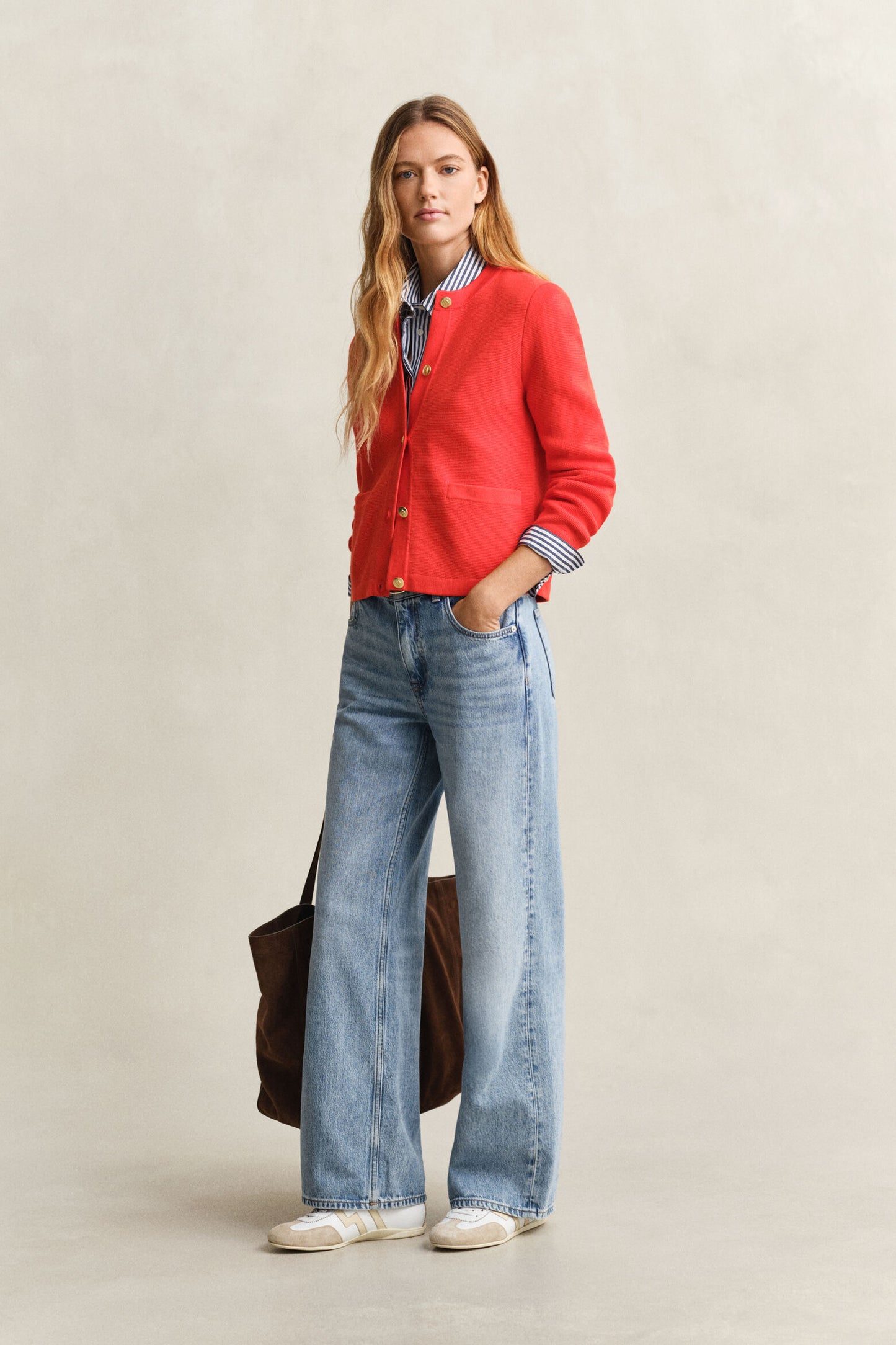 Cotton Knit Jacket