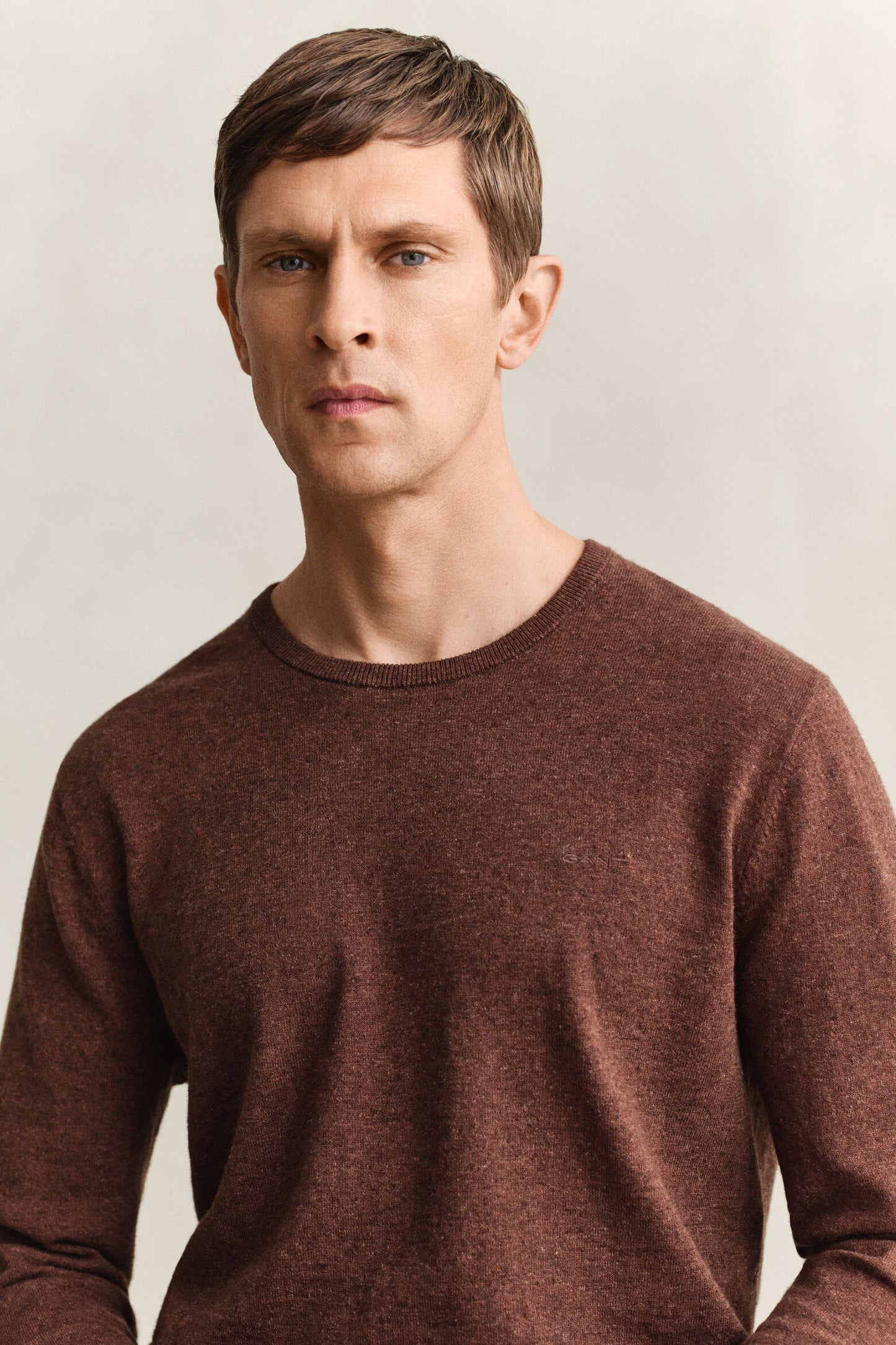 Slub Cotton Linen C-Neck