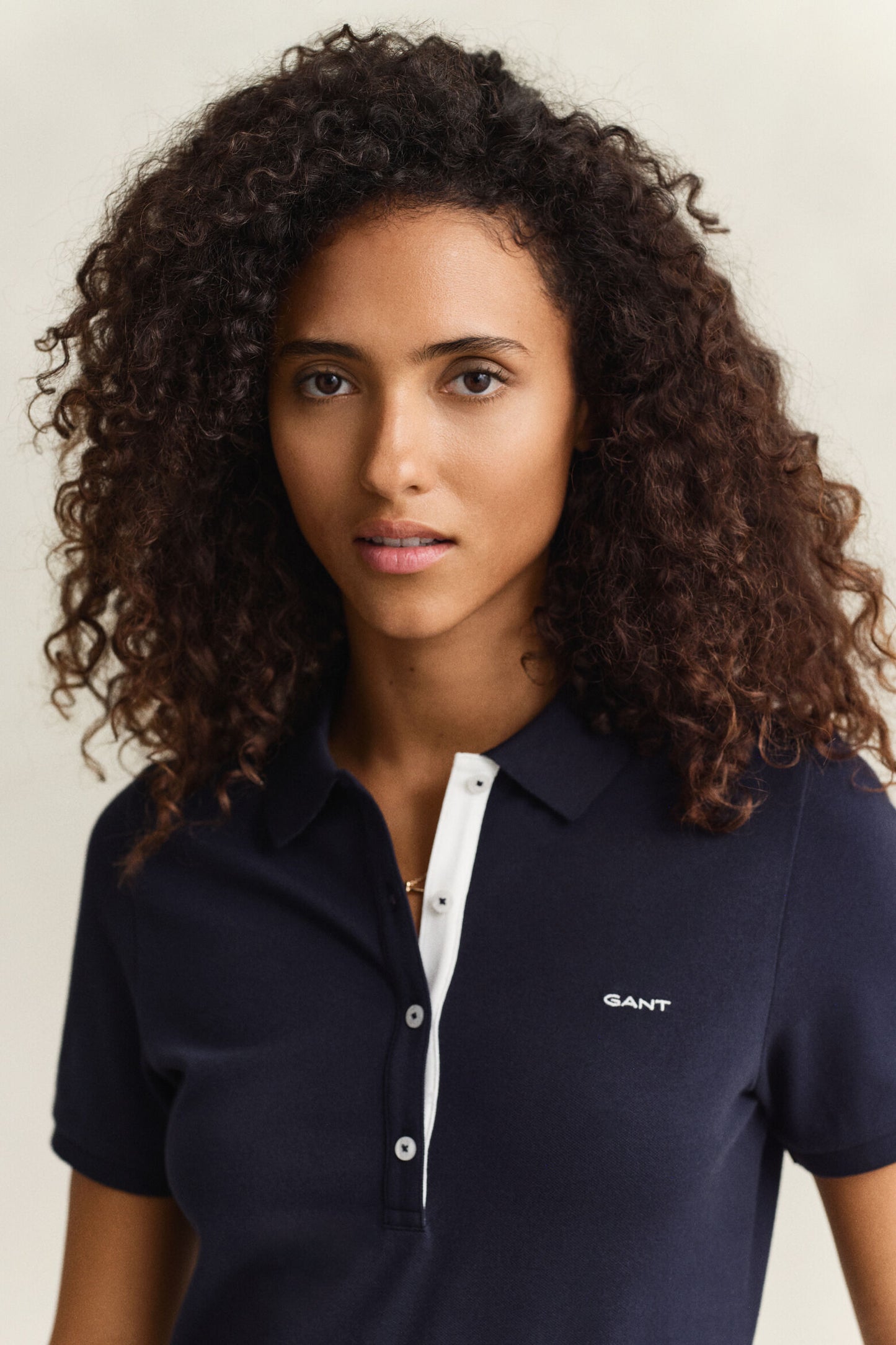 Slim Contrast Pique Polo Shirt