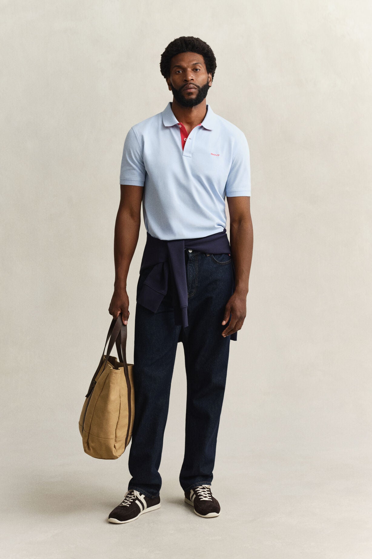 Regular Contrast Pique Short sleeve Polo