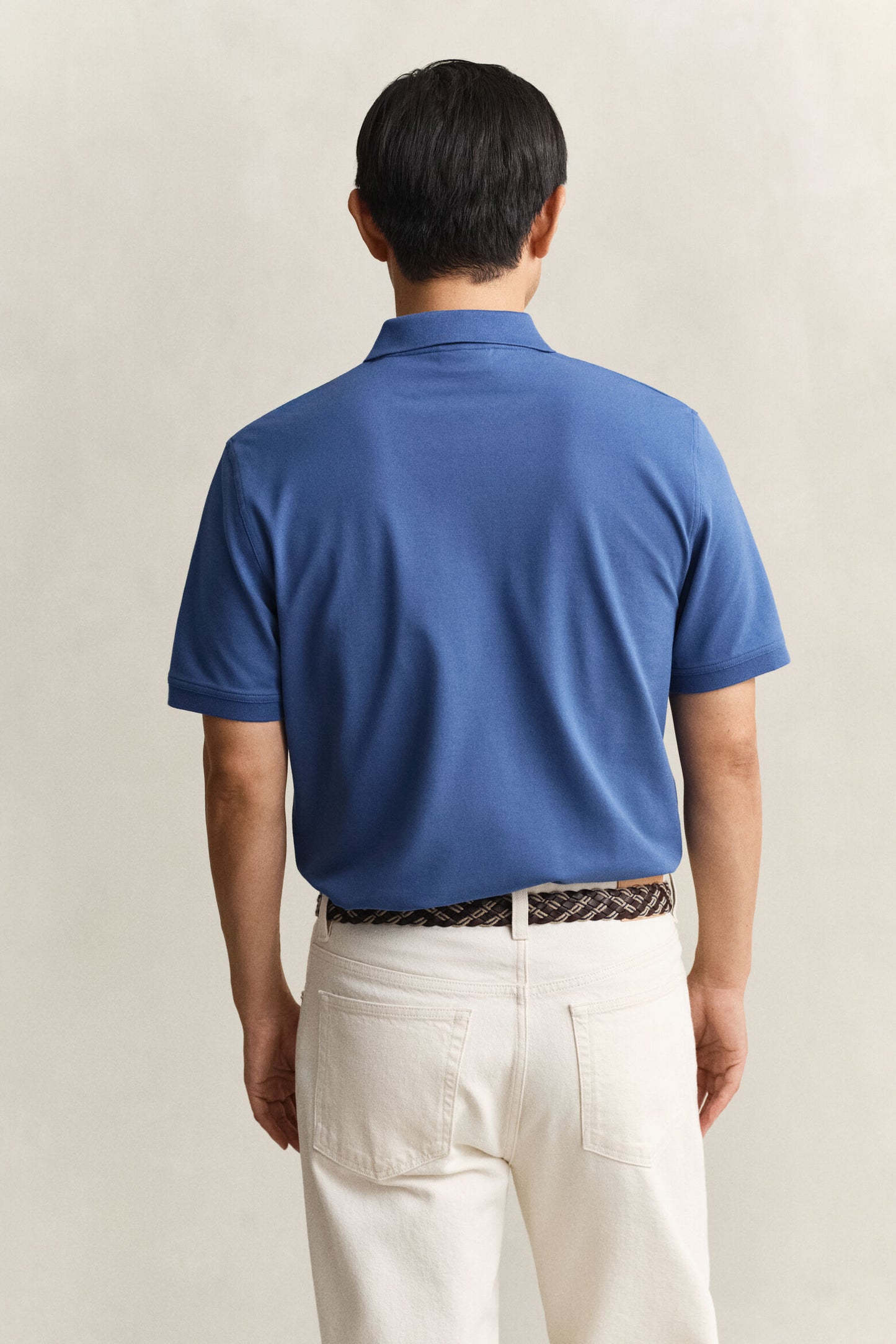 Contrast Piqué Polo Shirt