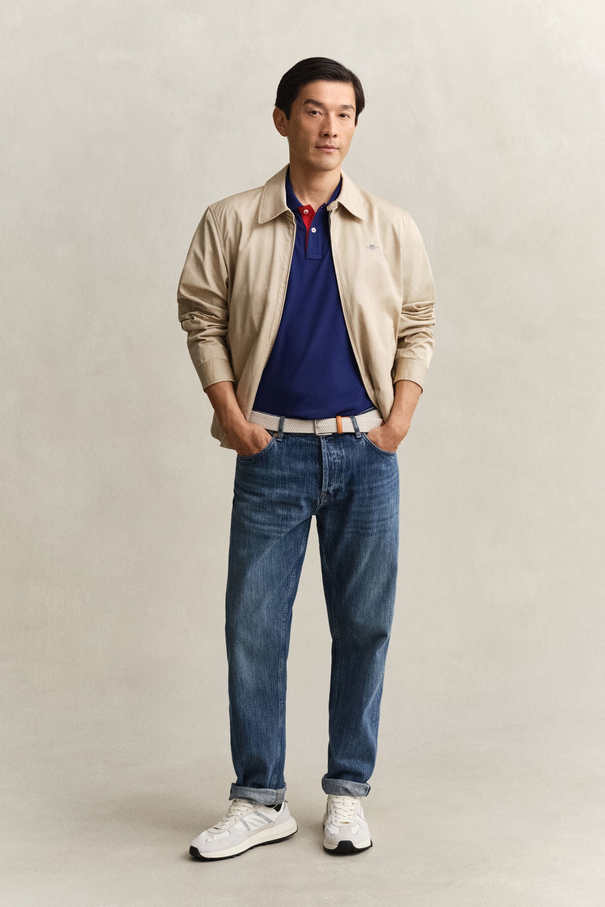 Regular Contrast Pique Short sleeve Polo