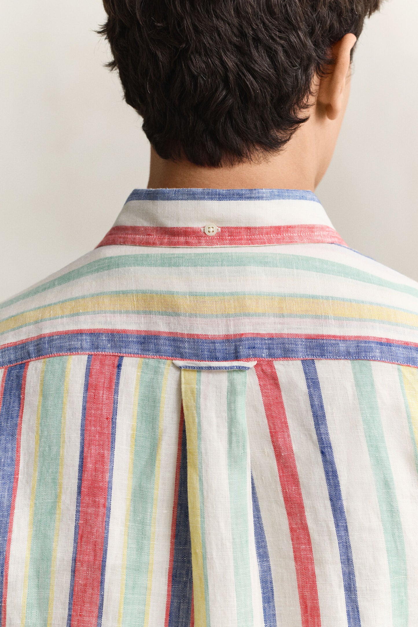 Multistriped Linen Shirt
