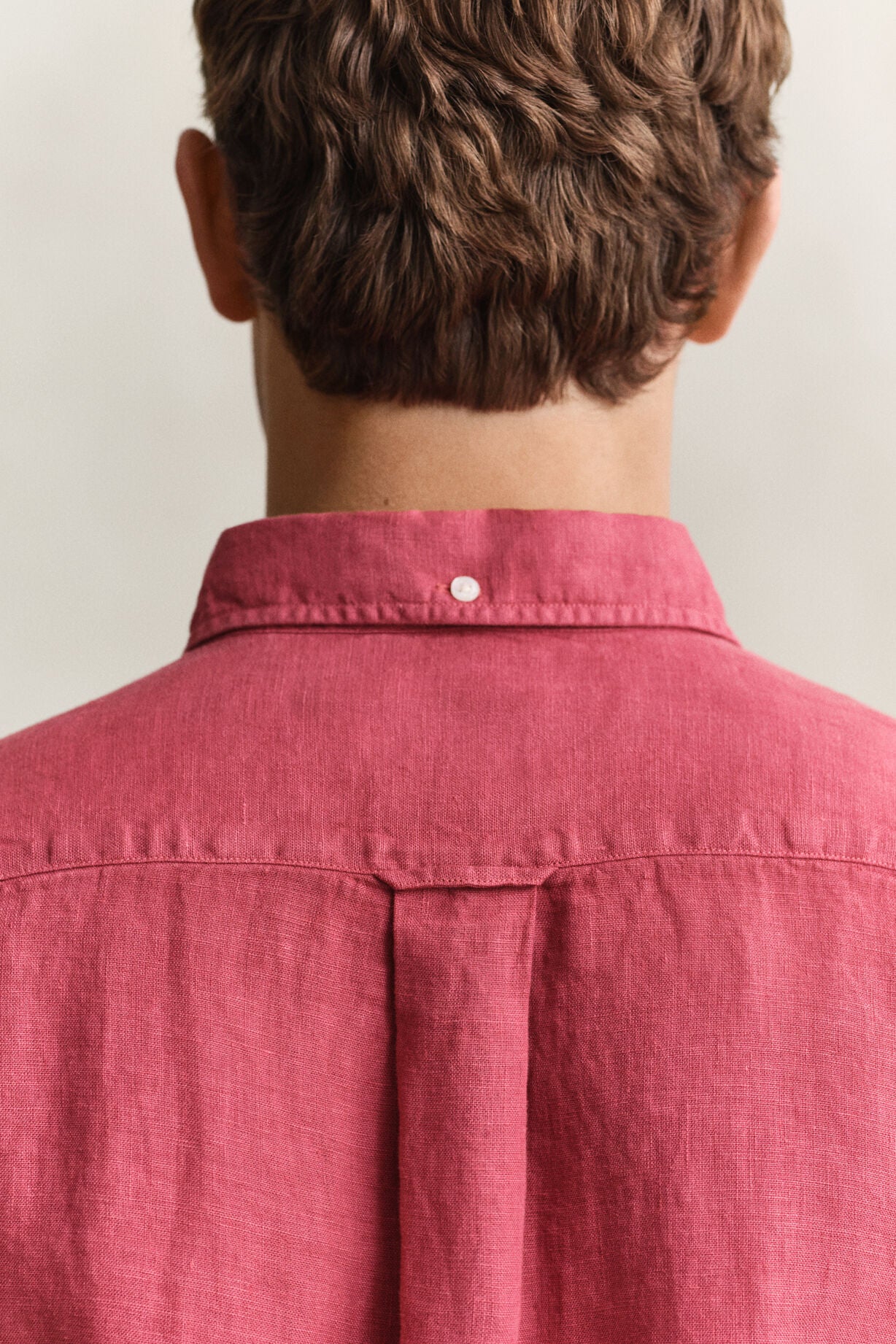 Regular Gmnt Dyed Linen Shirt