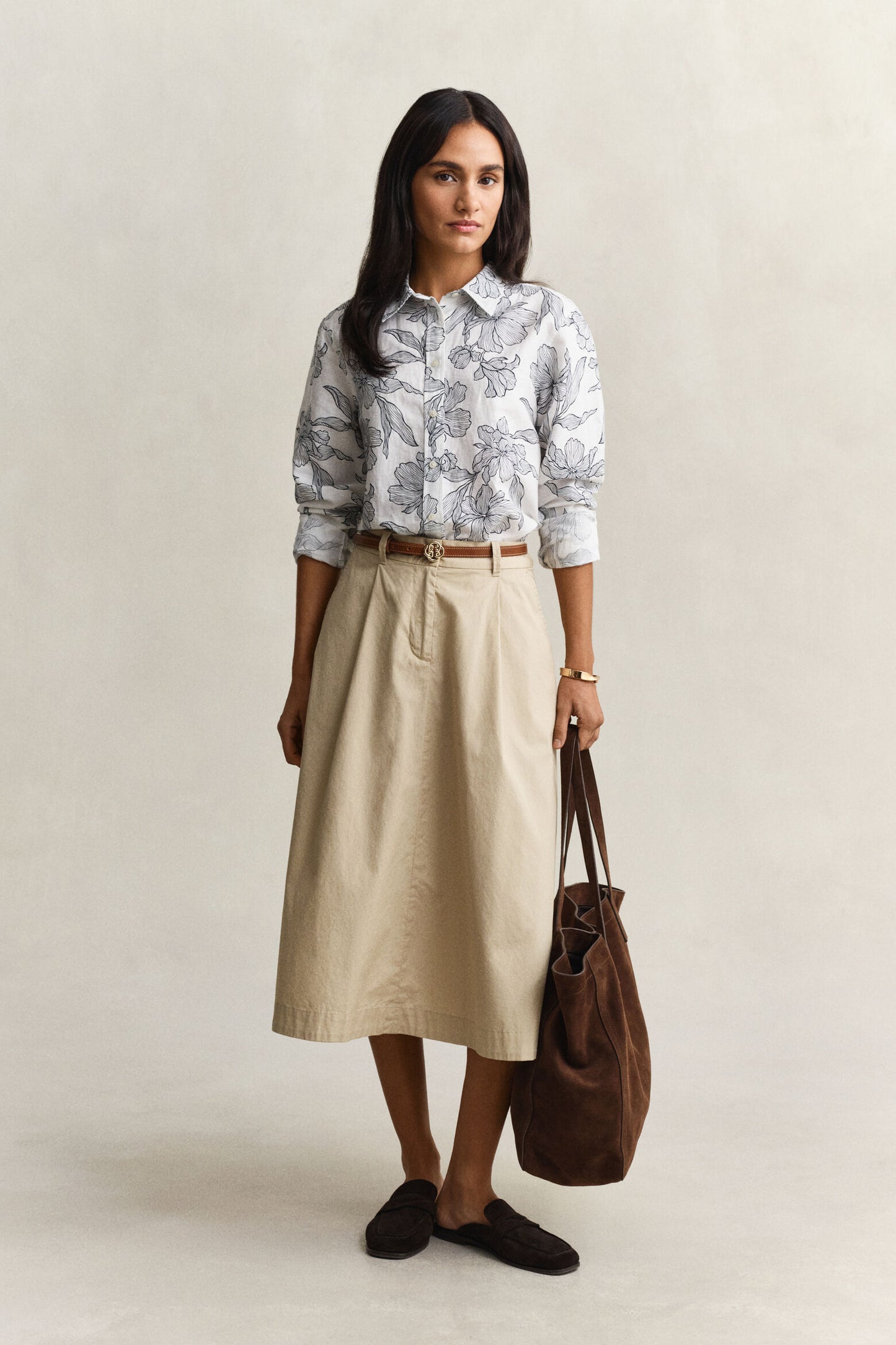 Floral Linen Shirt