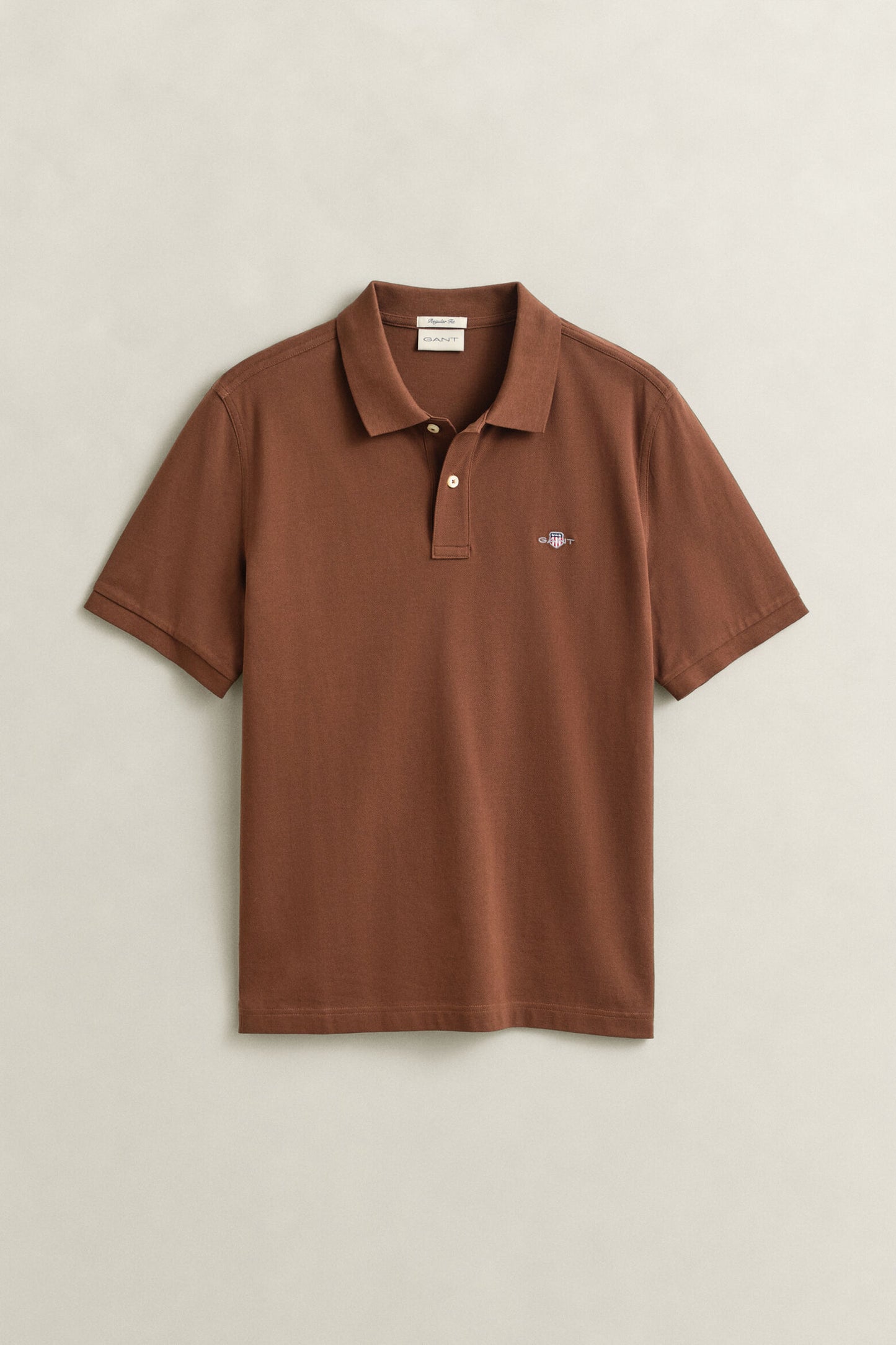 Regular Shield Pique Polo Shirt