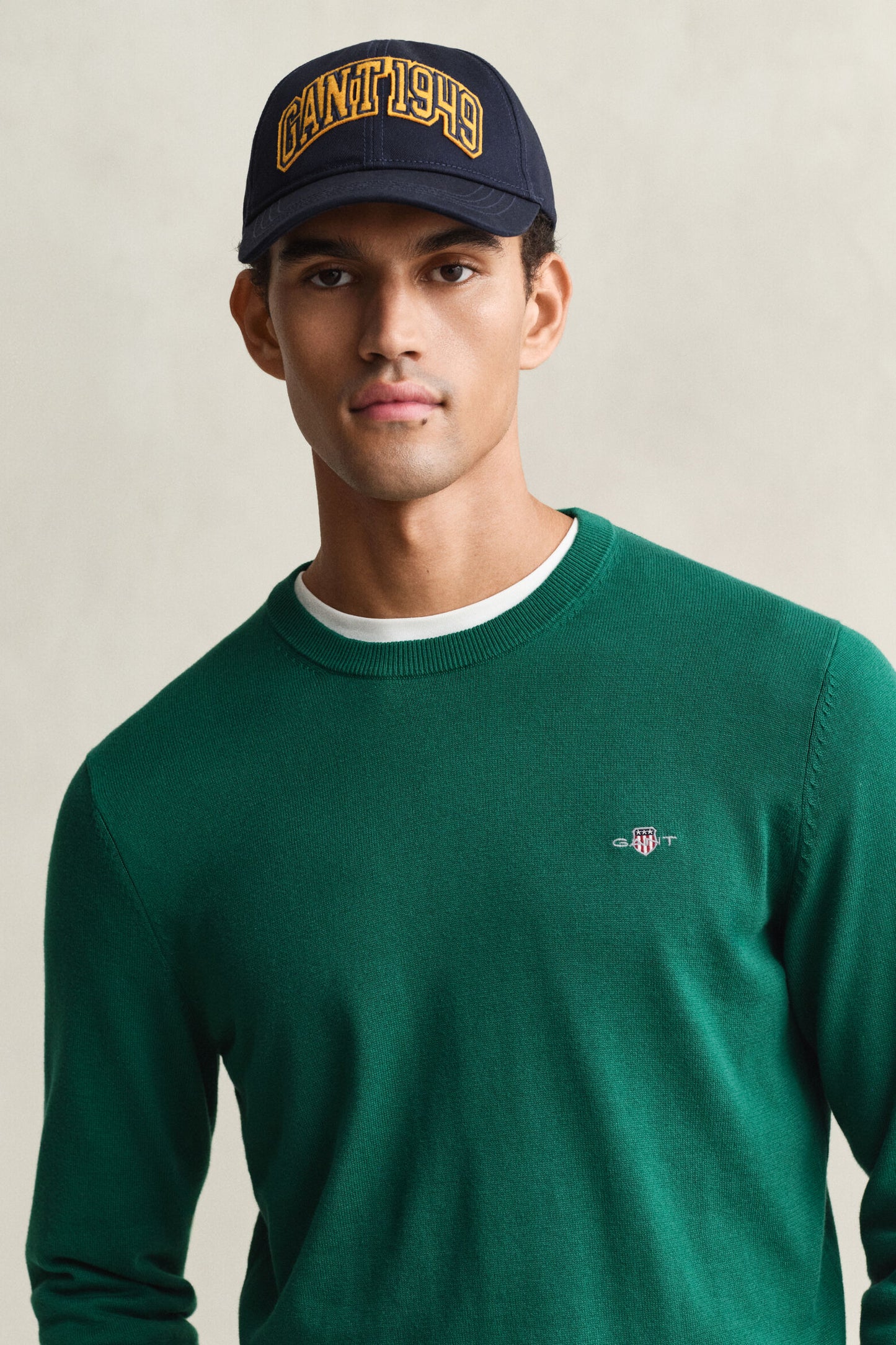 Classic Cotton Crewneck Sweater