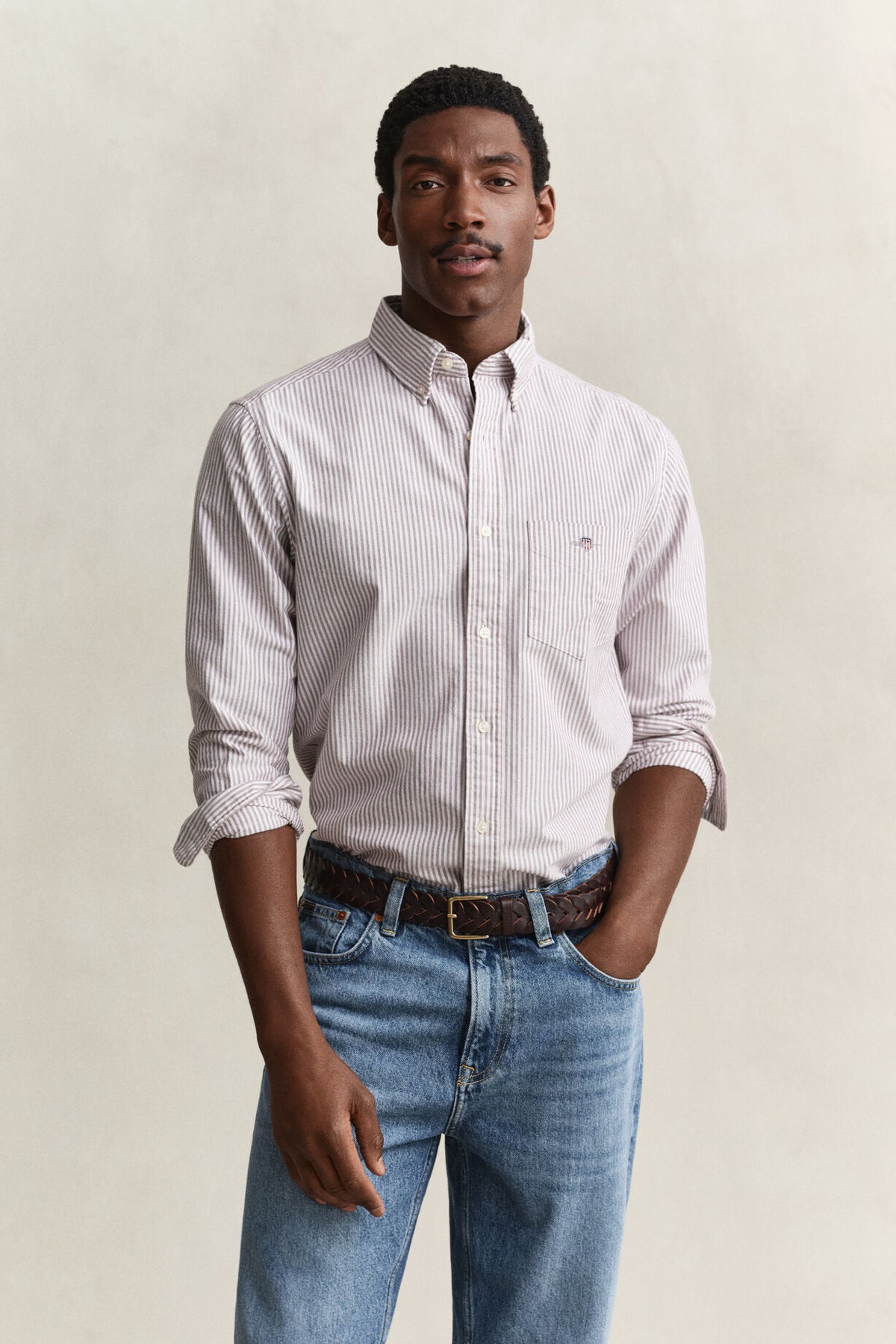 Regular Classic Oxford Stripe Shirt