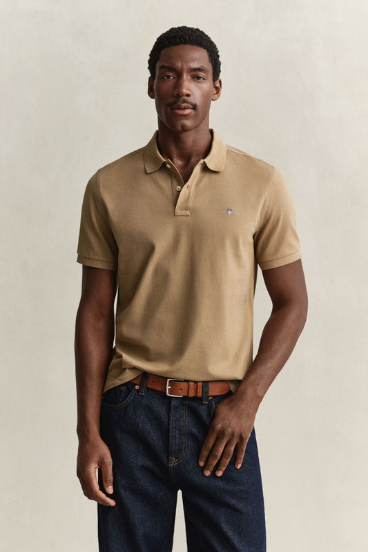 Regular Shield Short sleeve Pique Polo