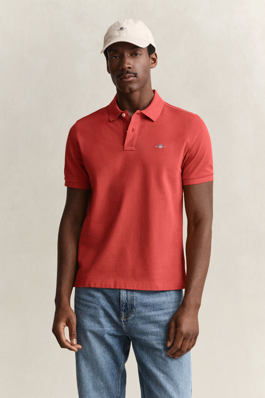 Regular Shield Short sleeve Pique Polo