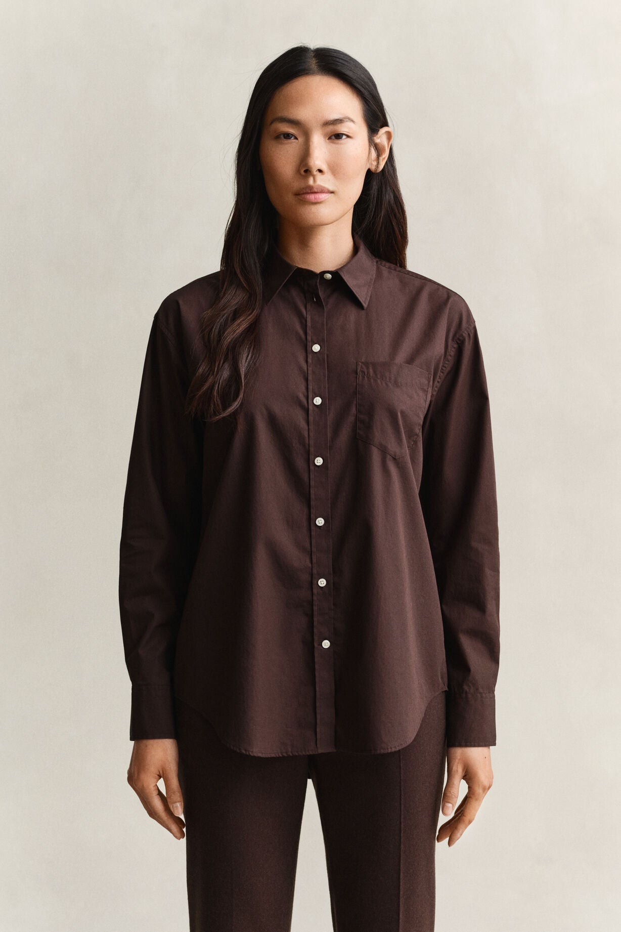 Relaxed Classic Poplin Shirt