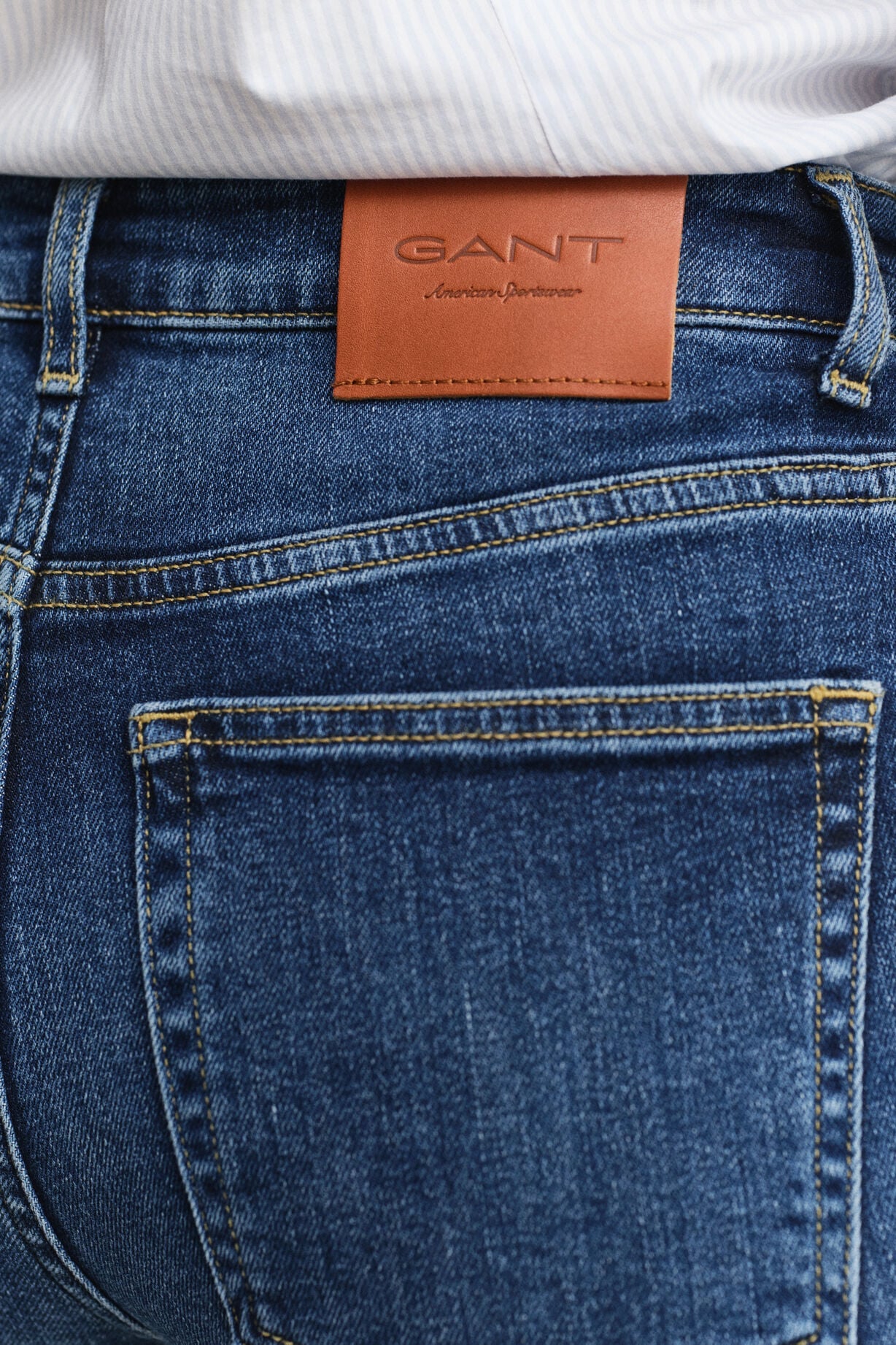 Slim Flare Stretch Jeans
