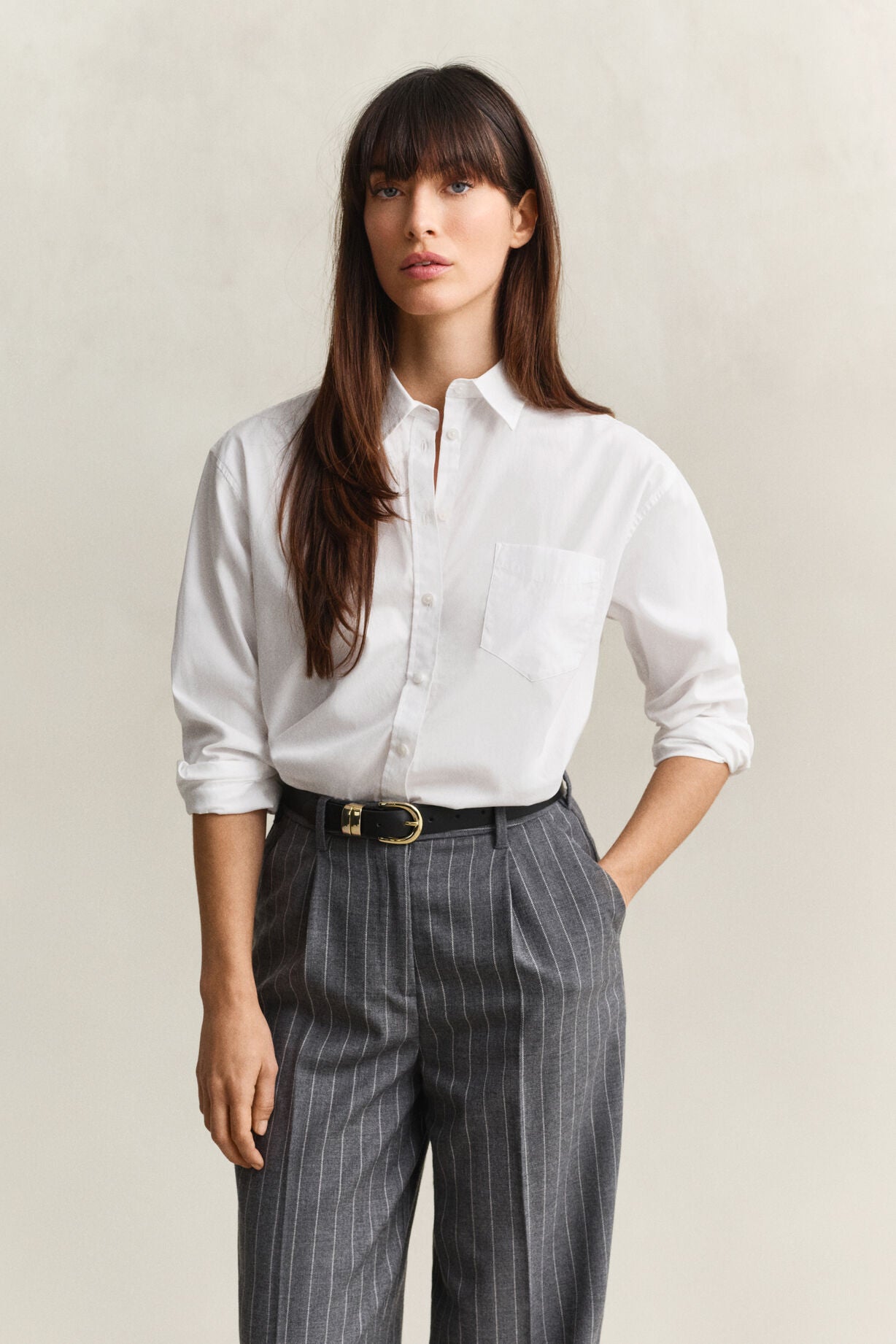 Relaxed Poplin Shirt