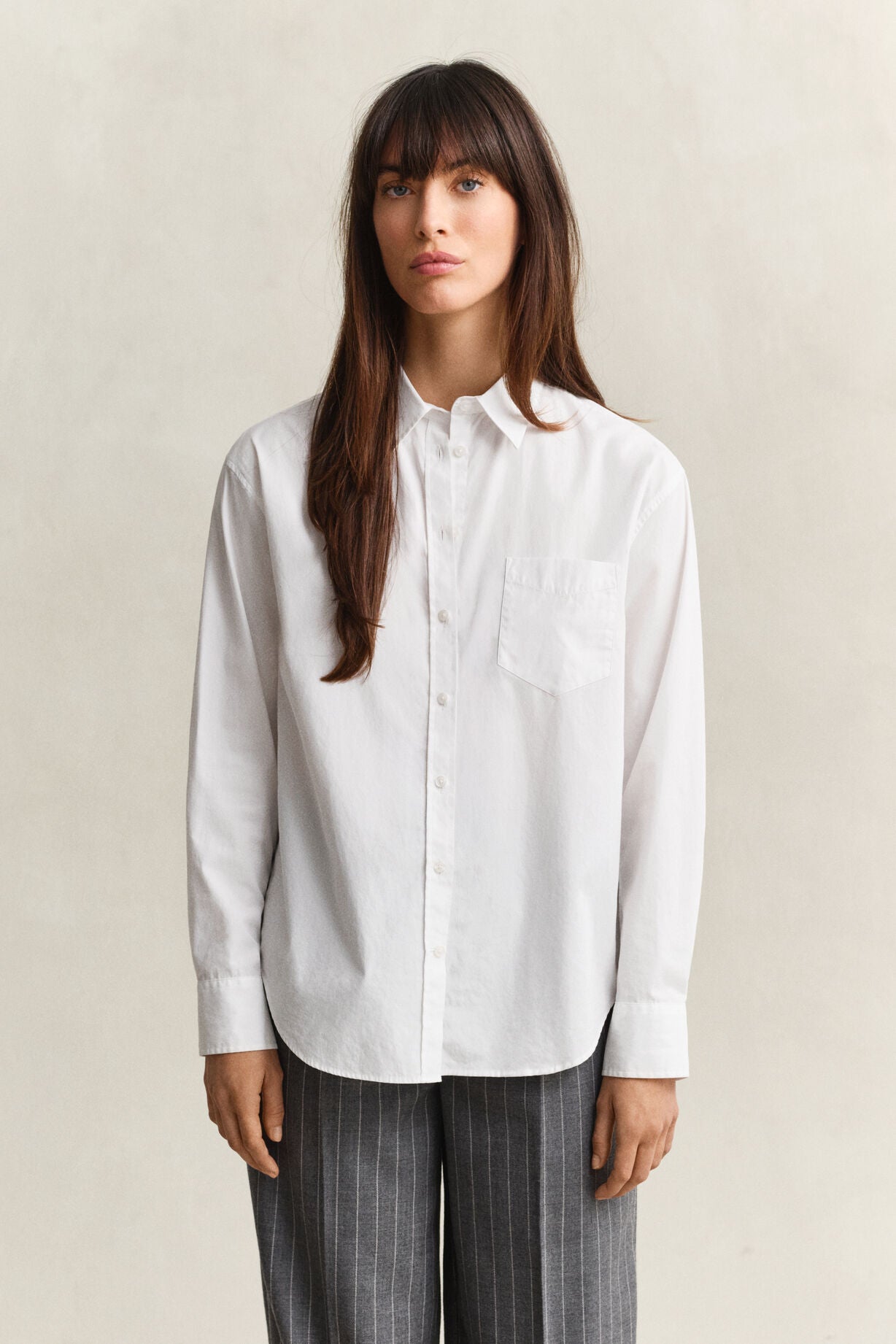 Relaxed Poplin Shirt