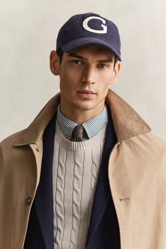G Badge Moleskin Cap