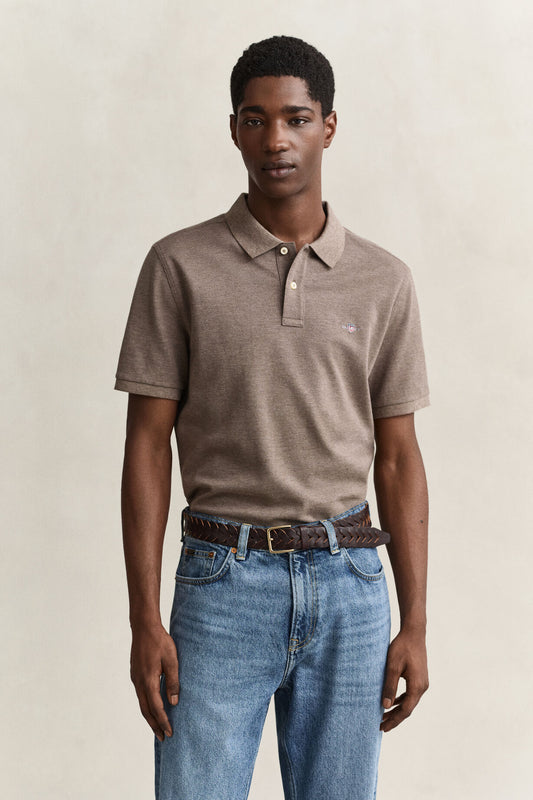 Regular Shield Short sleeve Pique Polo