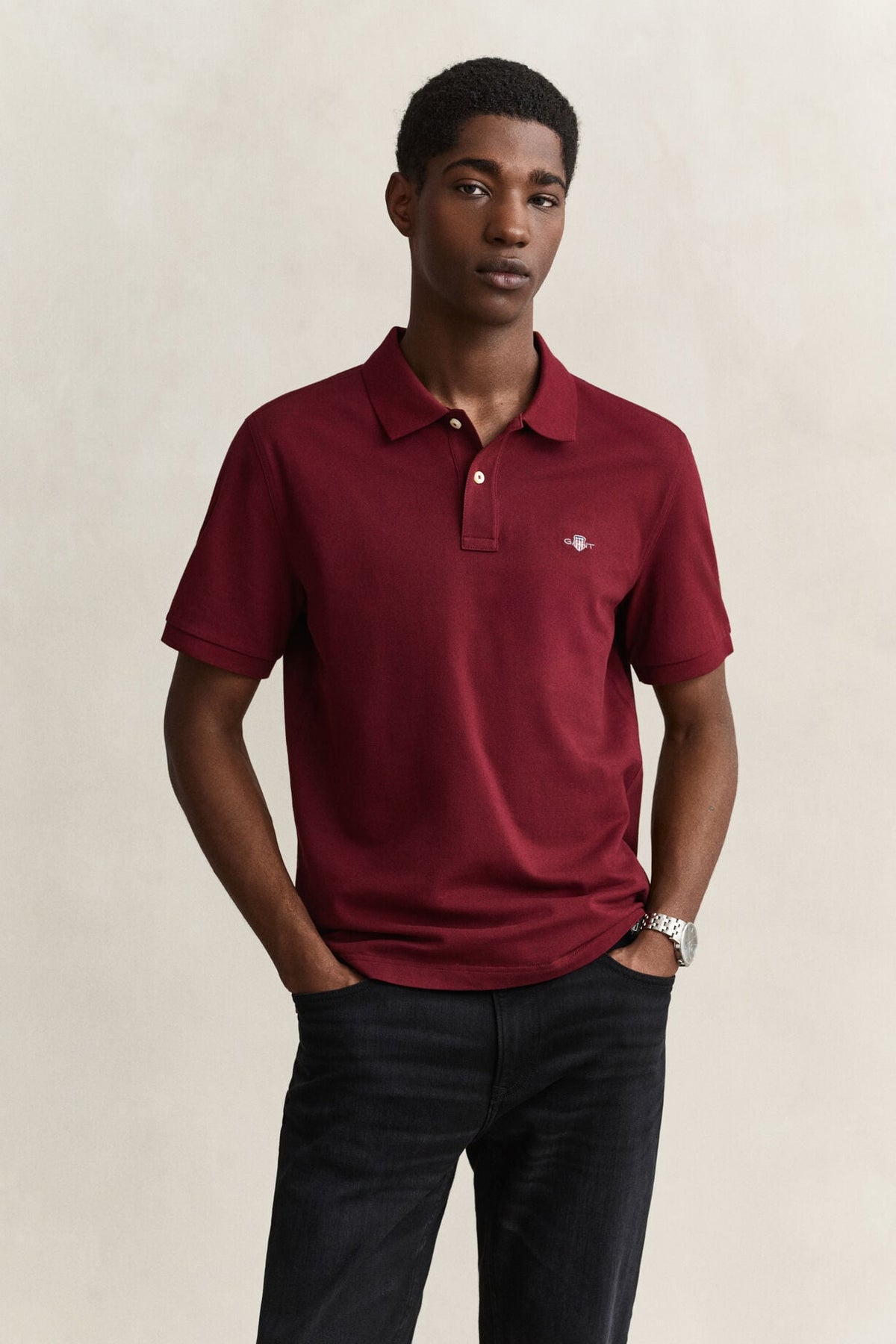 Regular Shield Short sleeve Pique Polo