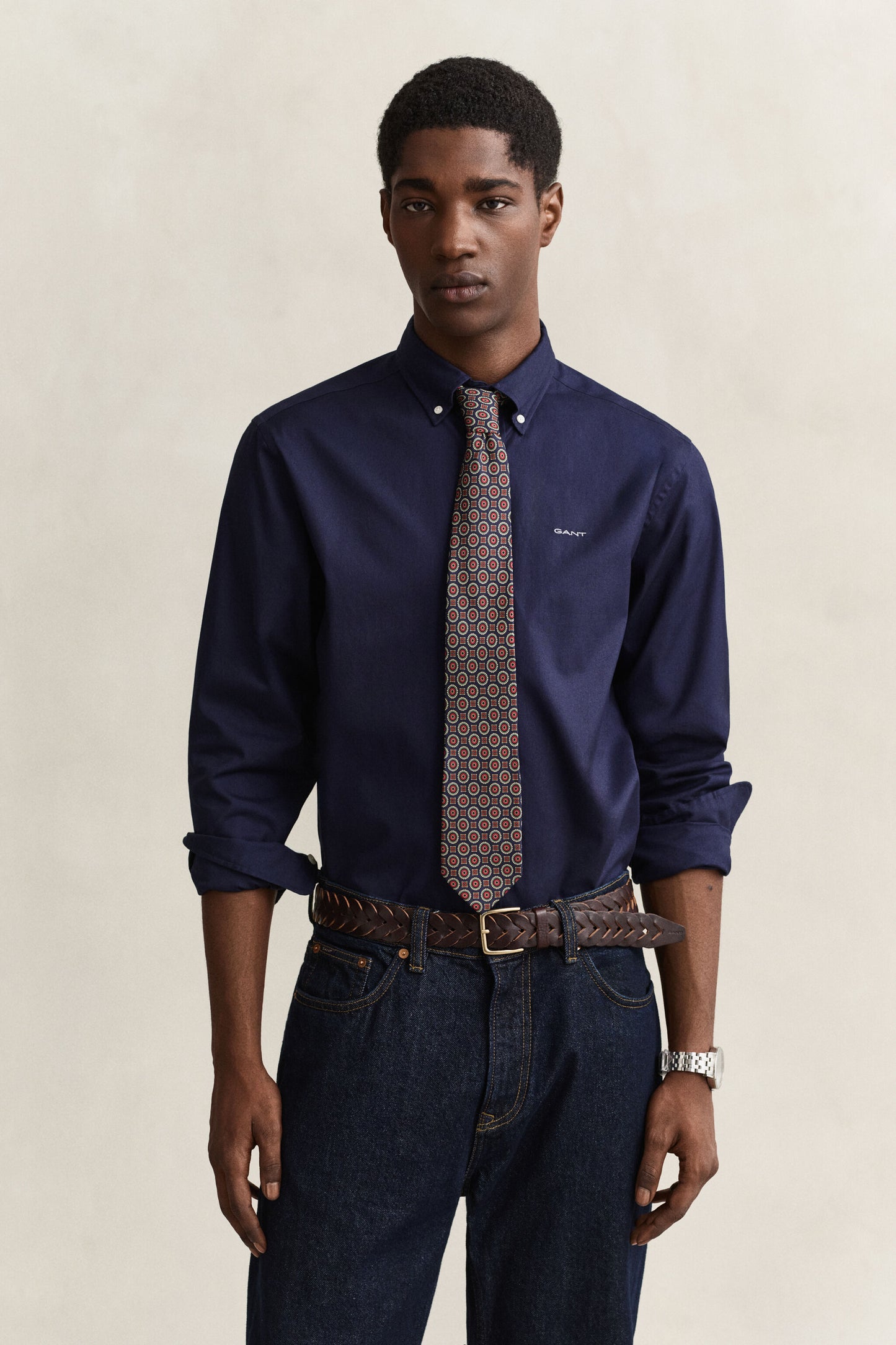 Regular Fit Pinpoint Oxford Shirt