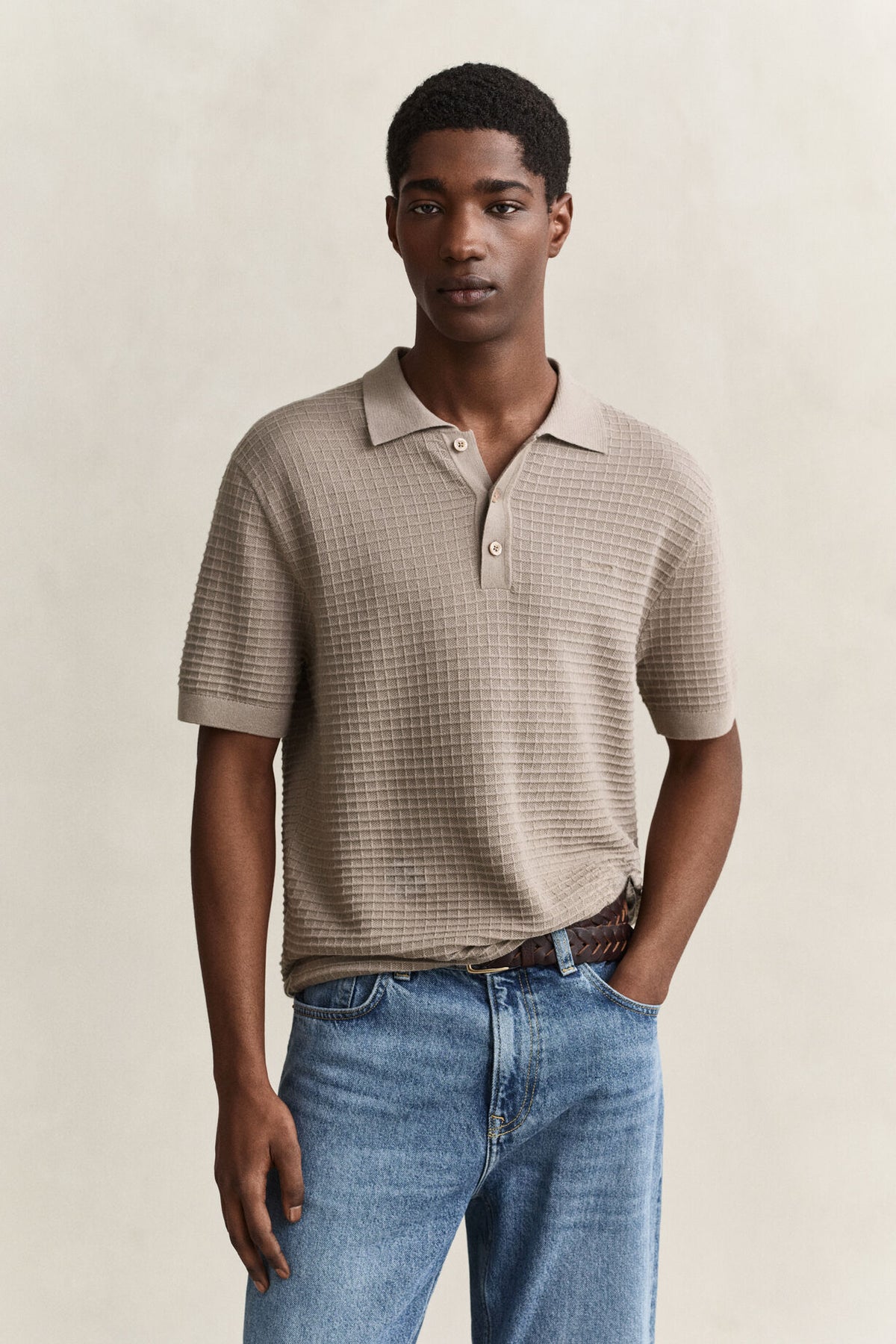 Cotton Texture Polo