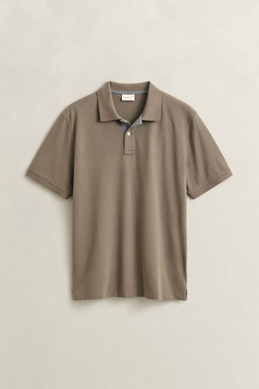 Regular Contrast Pique Short sleeve Polo