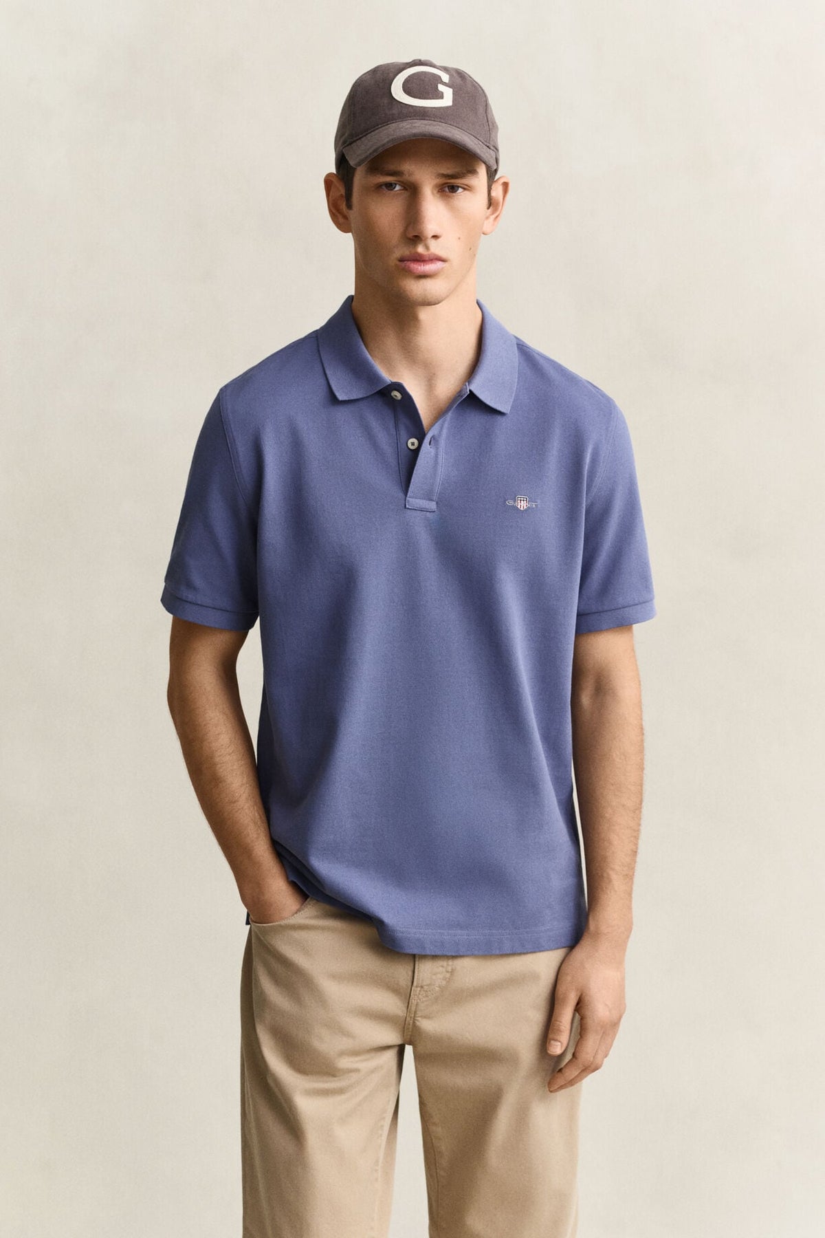 Regular Shield Short sleeve Pique Polo
