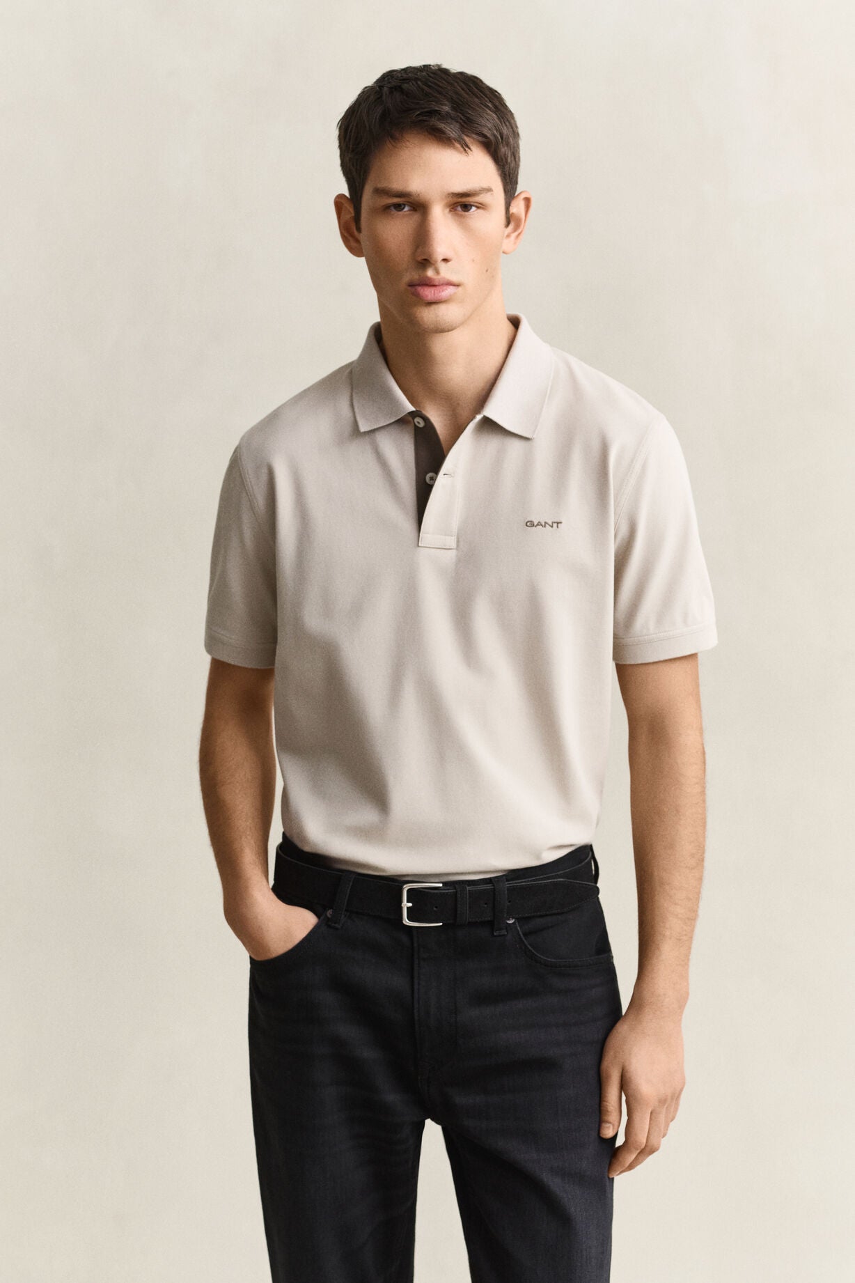 Regular Contrast Pique Short sleeve Polo