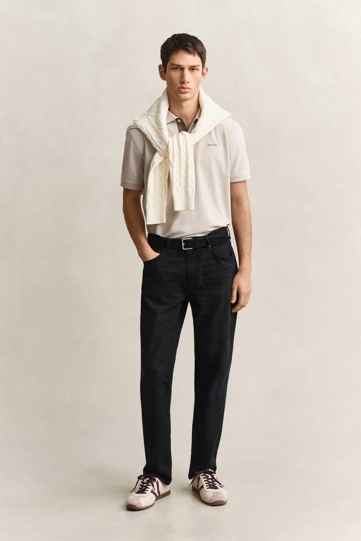 Regular Contrast Pique Short sleeve Polo