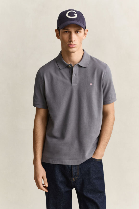 Regular Shield Short sleeve Pique Polo