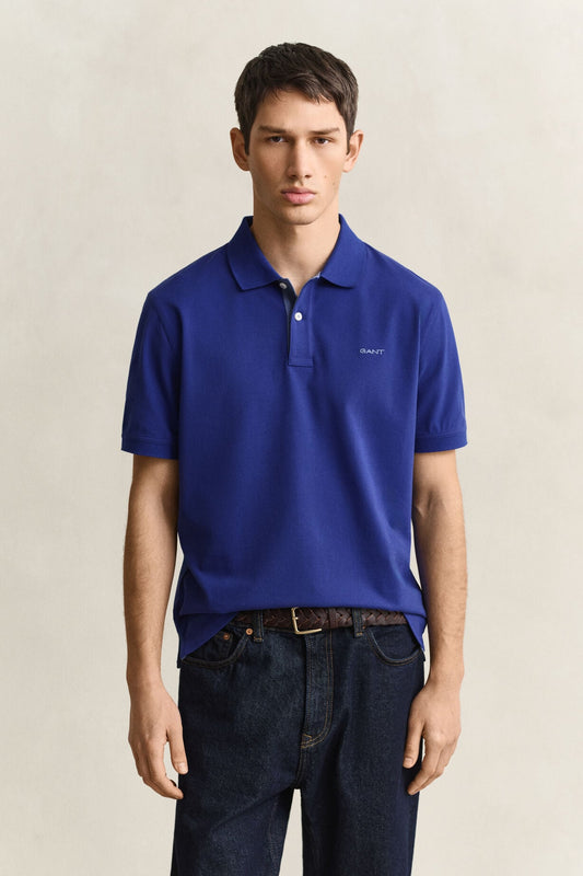 Regular Contrast Pique Short sleeve Polo