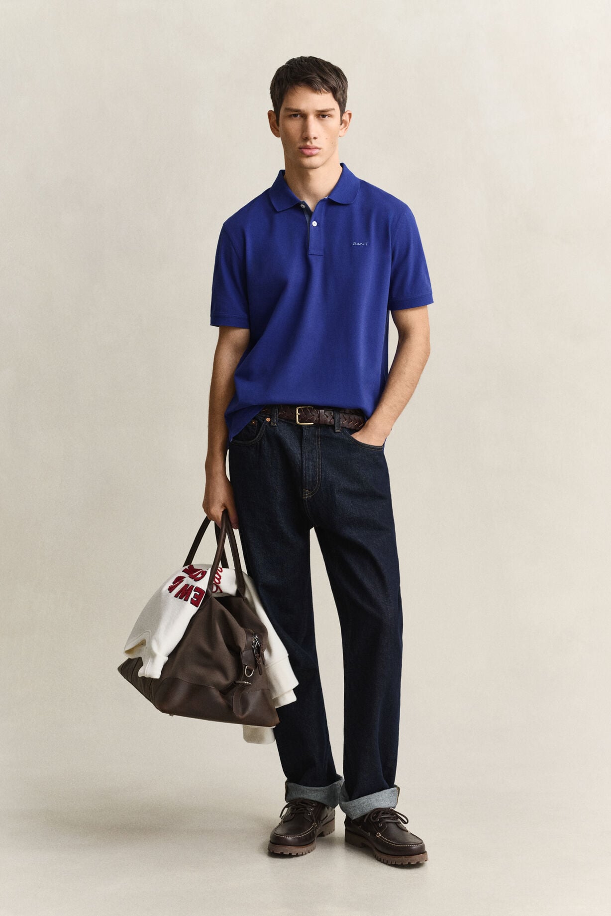 Regular Contrast Pique Short sleeve Polo