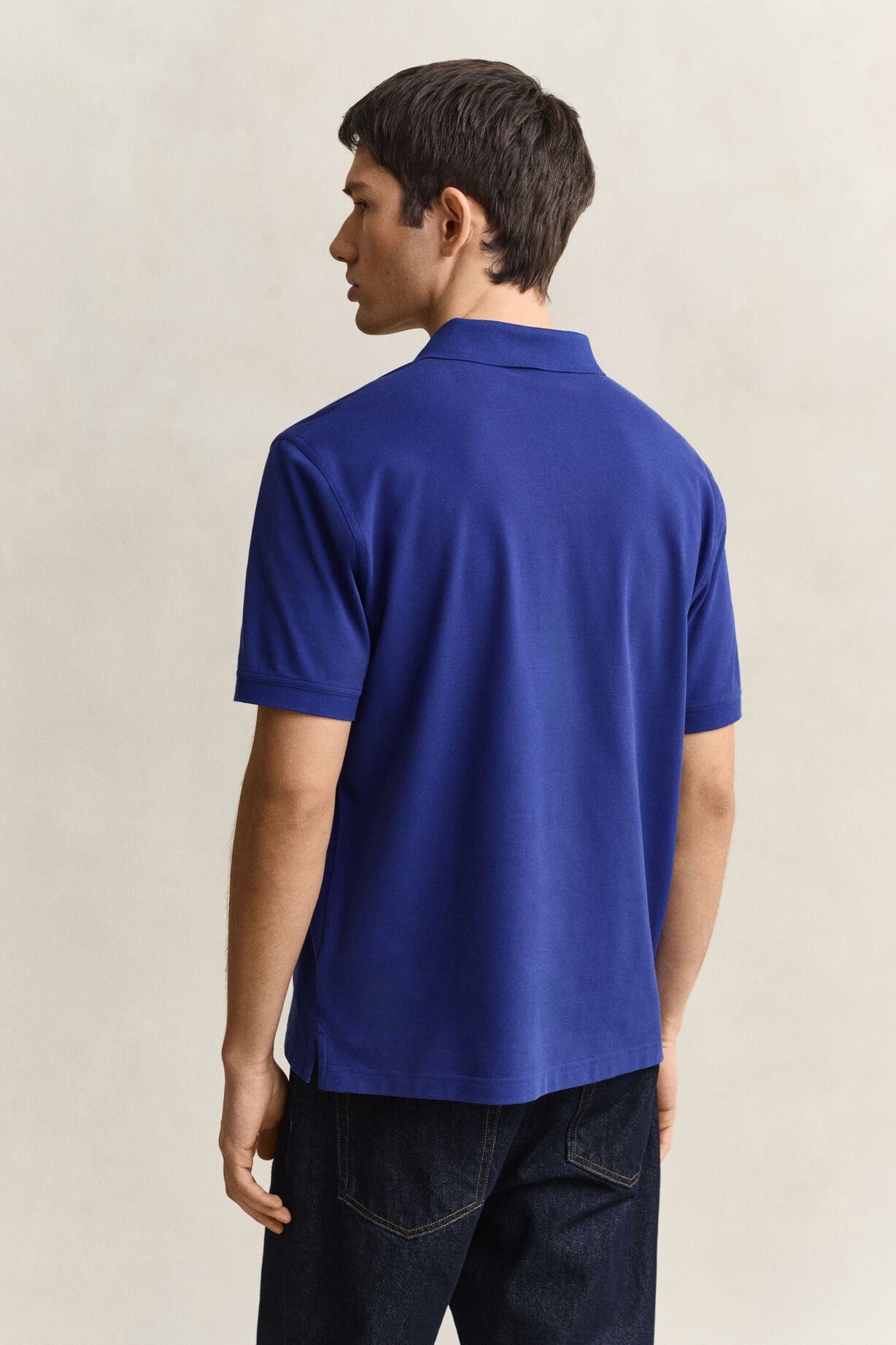 Regular Contrast Pique Short sleeve Polo