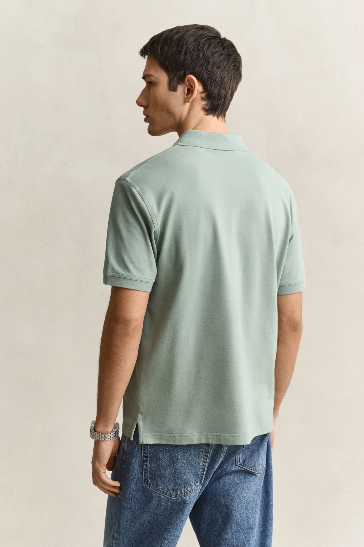 Regular Contrast Pique Short sleeve Polo