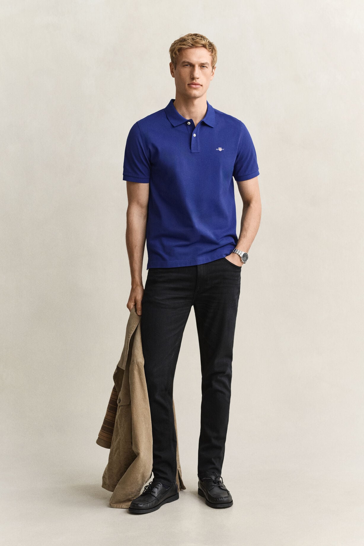 Regular Shield Short sleeve Pique Polo