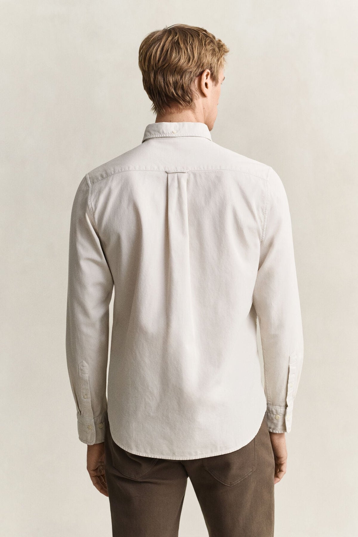 Regular Garment Dyed Twill Shirt