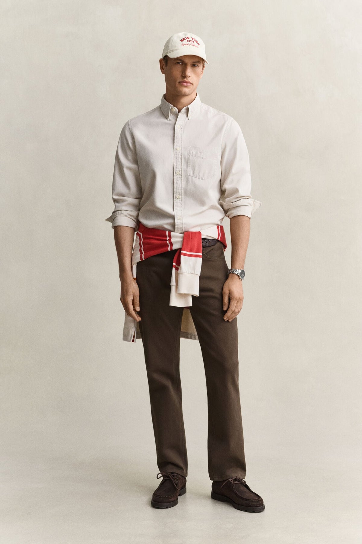 Regular Garment Dyed Twill Shirt