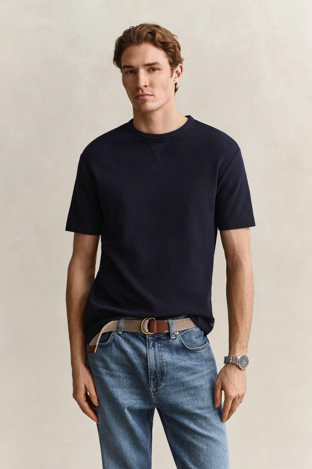 Micro Texture Short sleeve T-Shirt