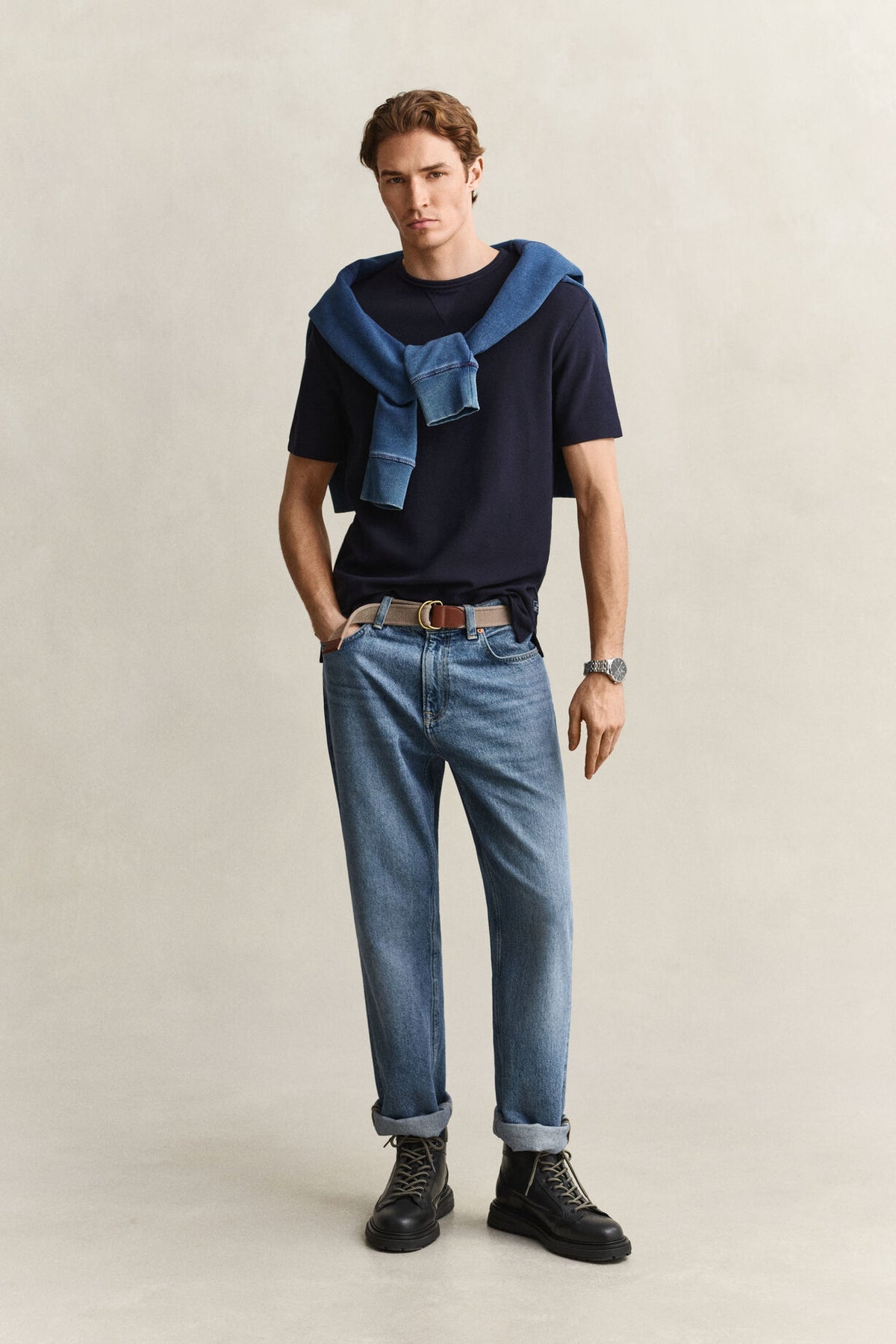 Micro Texture Short sleeve T-Shirt